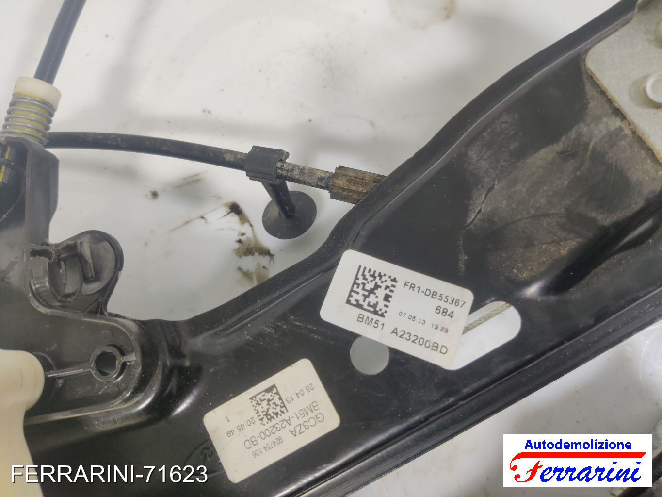 Motorino Alzavetro FORD FOCUS 3 TURNIER 1.6 TDCI 2010-2023 BM51A23200BD, GC3ZA