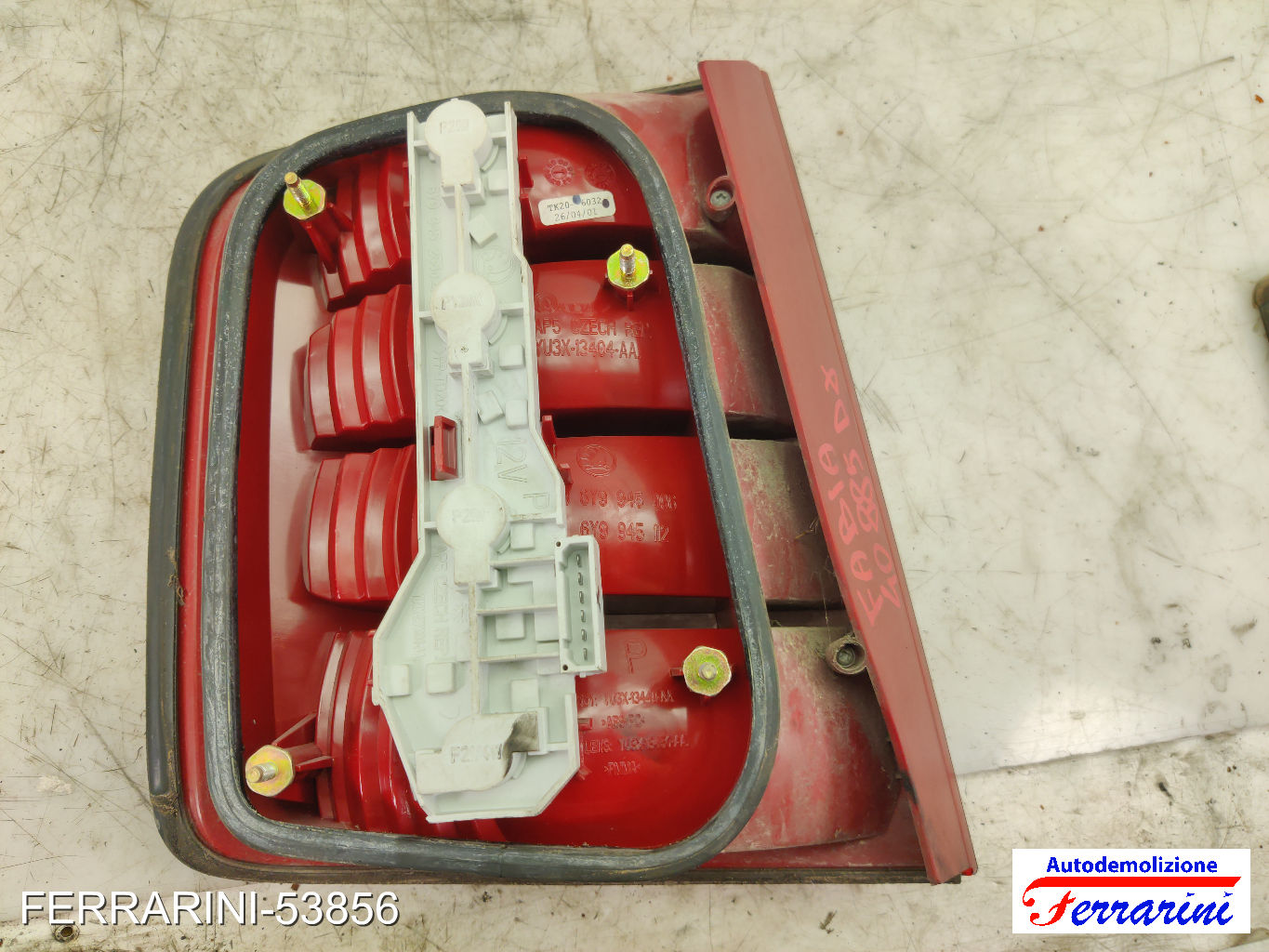 Fanalino Stop Posteriore SKODA FABIA 1 COMBI 6Y5 2000-2007 destro, dx 6