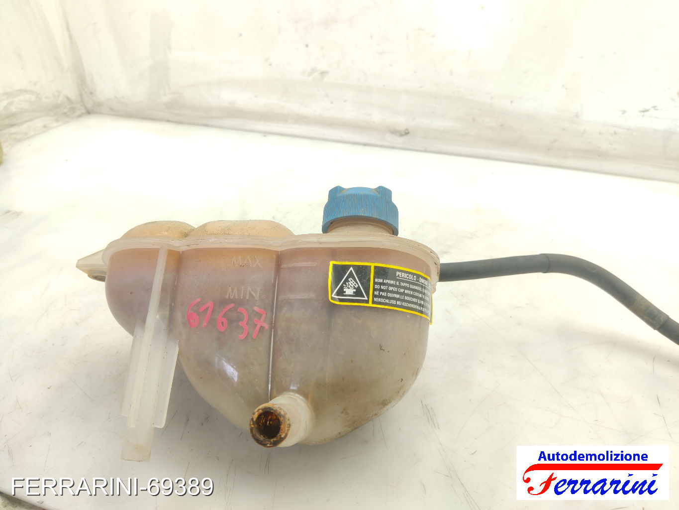 Vaschetta Liquido Motore FIAT SEICENTO 600 187 1.1 1998-2010 51778218, 51734145 9