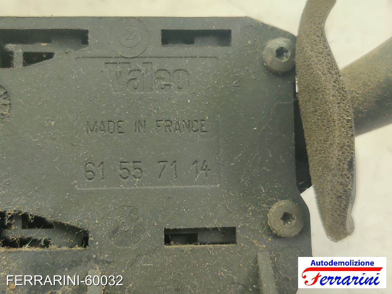 Devioluci PEUGEOT PARTNER COMBISPACE 5, G 2000-2008 9620376580, 6239L3