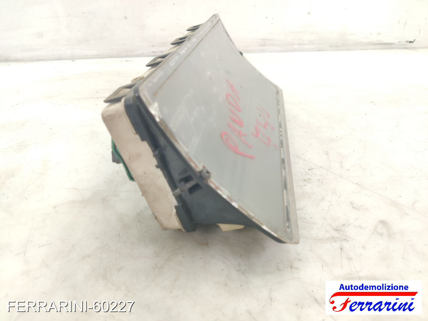 Quadro Contachilometri FIAT PANDA 141 750 1986-2003 7753838, 60424801206 10