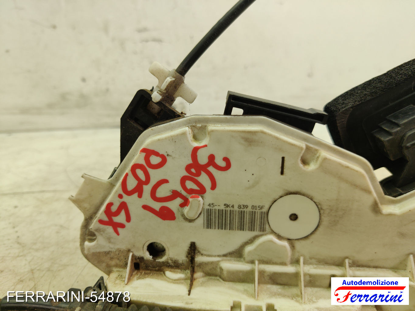 Serratura Porta VW POLO 6C1, 6R1 2009-2023 sinistro, sx, posteriore, post 7