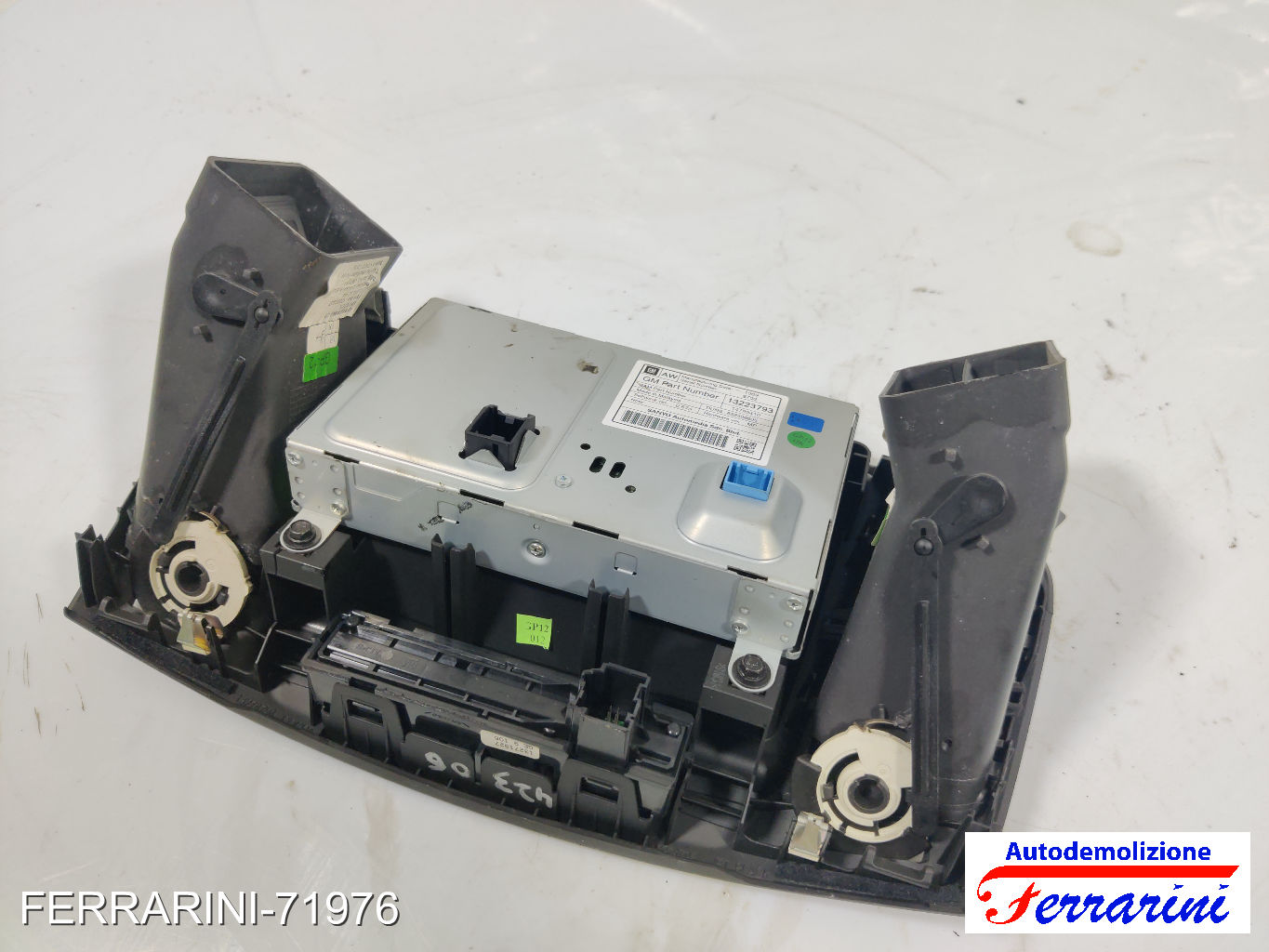 Navigatore Mascherina bocchette aerazione Display Cruscotto OPEL INSIGNIA A G09 7