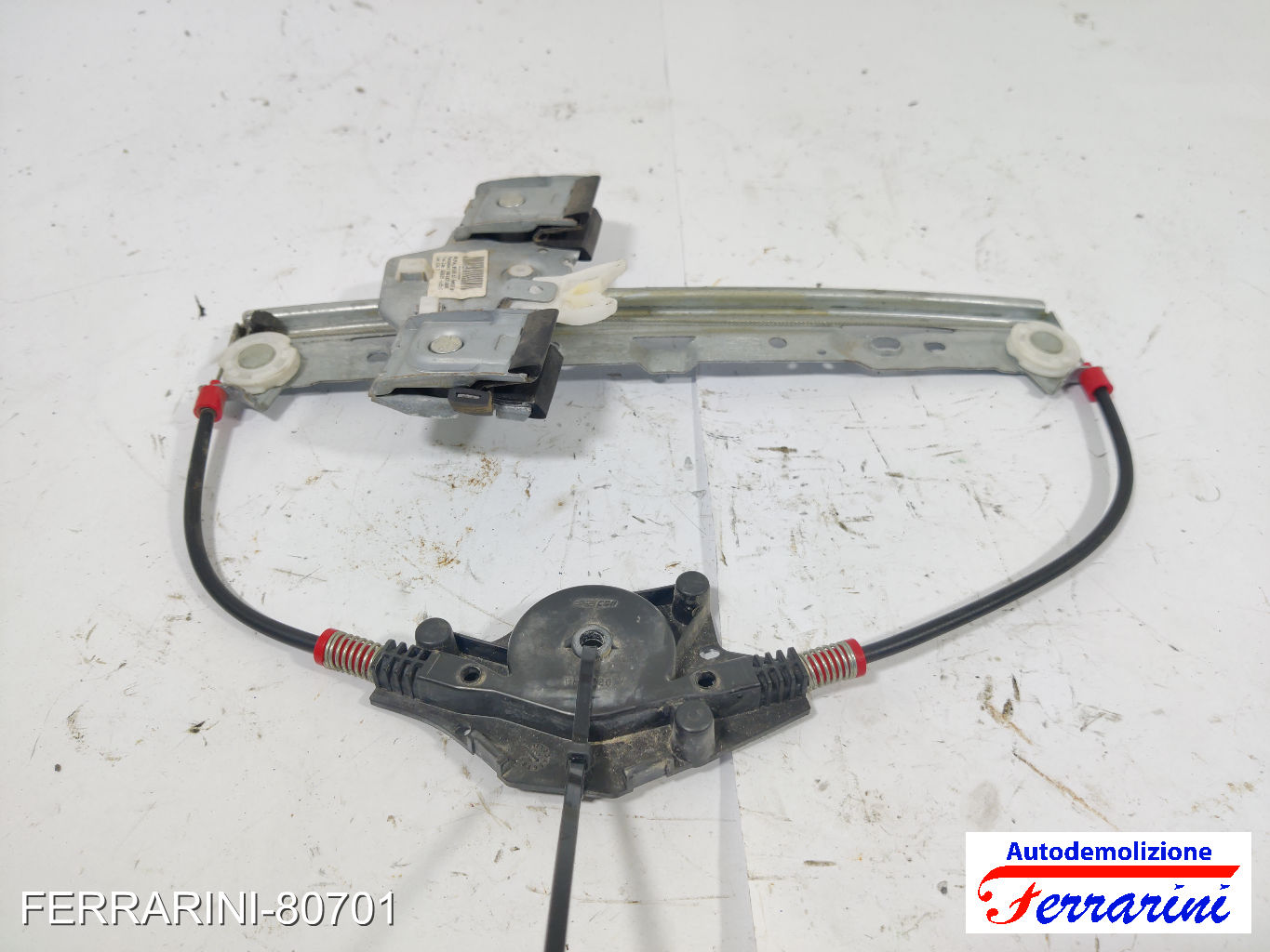 Alzavetro FORD FIESTA 6 CB1, CCN 2008-2012 destro, dx, posteriore, post