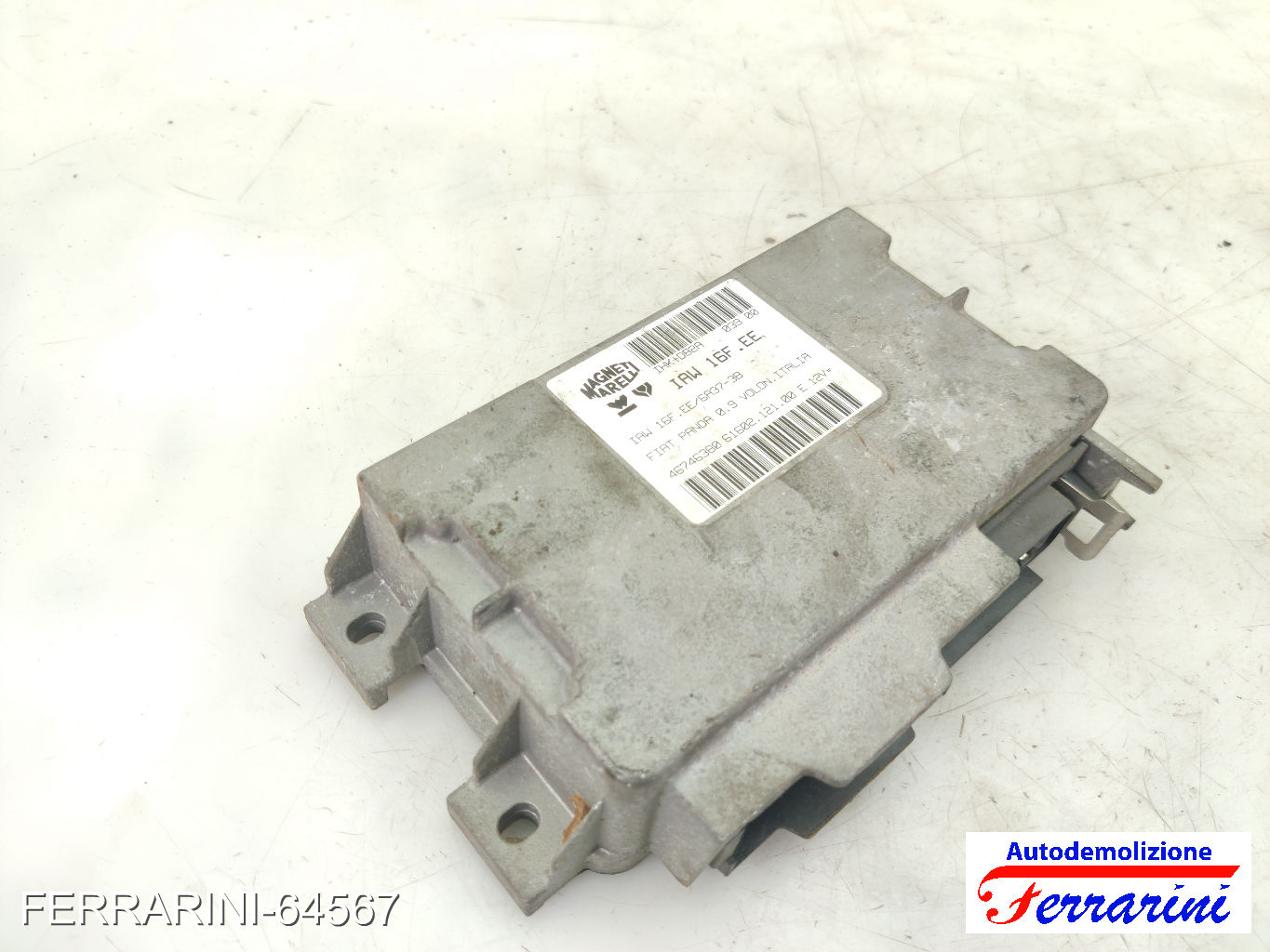 Centralina Motore FIAT PANDA 141 900 1992-1996 46746380, 46421700, 46545145