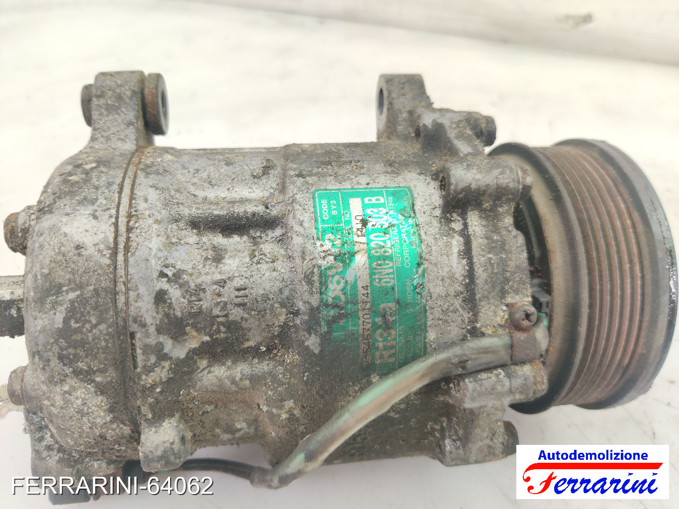 Compressore Clima VW POLO 6N2 1.4 TDI 1999-2001 6N0820803B, 6N0820803C 6