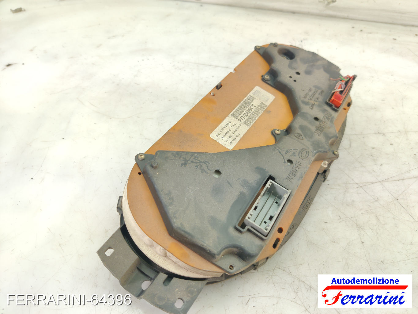 Quadro Contachilometri RENAULT CLIO 2 BB, CB 1.2 1998-2010 7700436472