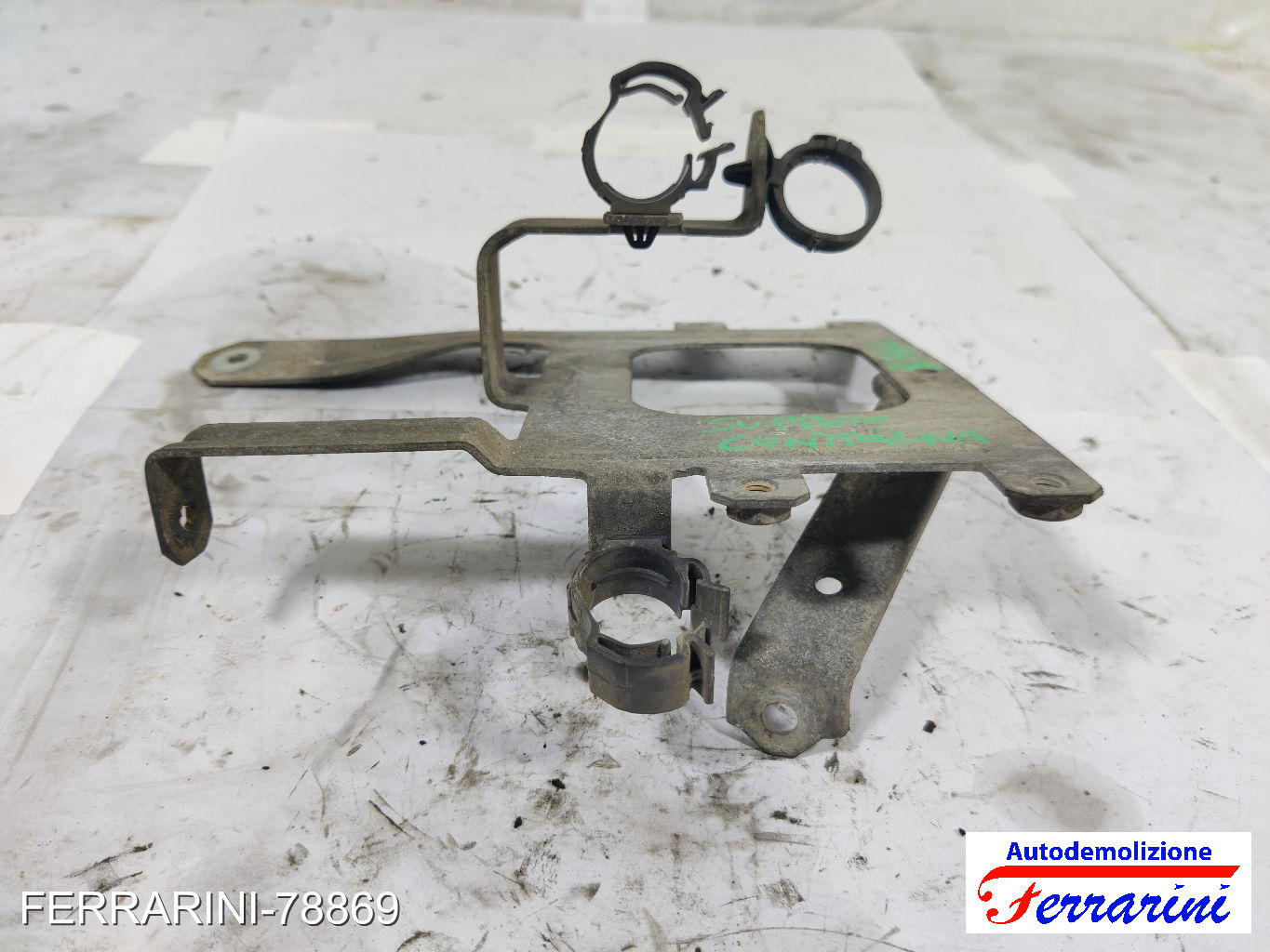Staffa supporto centralina motore FIAT STILO SW 192 1.9 D MULTIJET 2005-2008 7