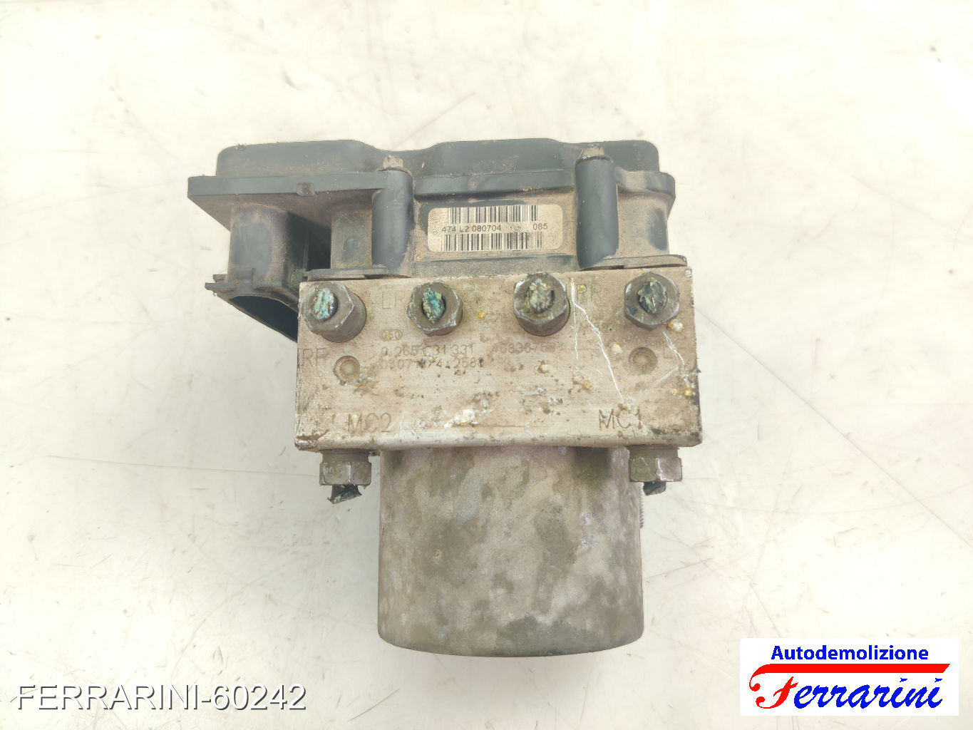 Centralina Pompa Abs FIAT PUNTO 188 1.2 60 1999-2010 46836768, 71719584