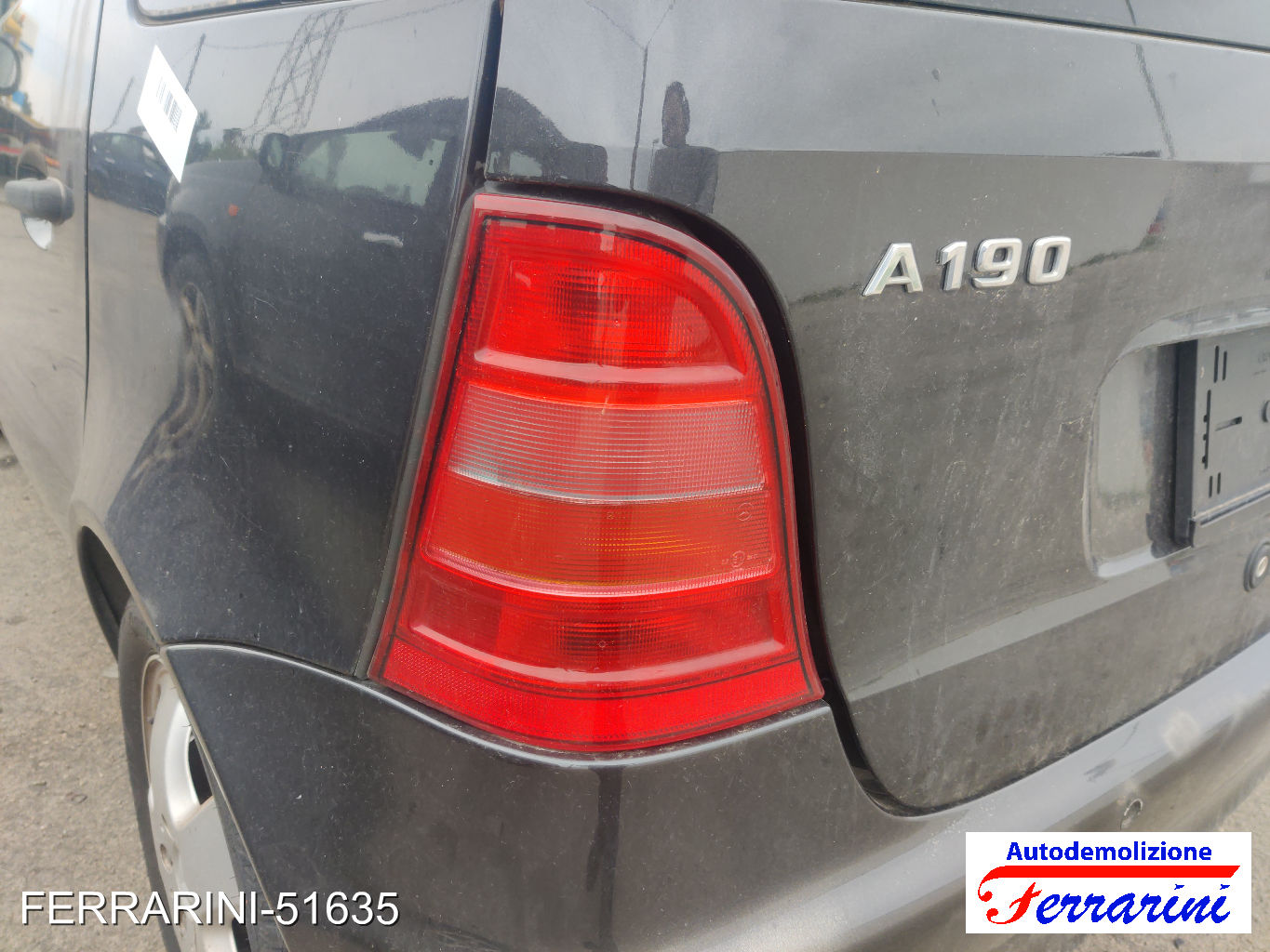 Mercedes Classe A W168 A 190 125CV 1999-2004