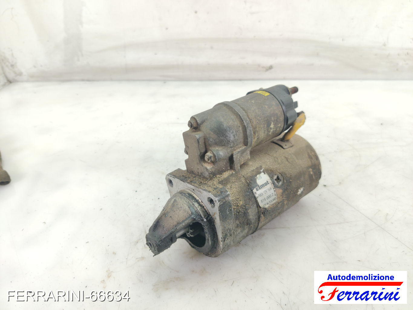 Motorino Avviamento FIAT SEICENTO 600 287 0.9 1998-2010 46797350, 8160002 6