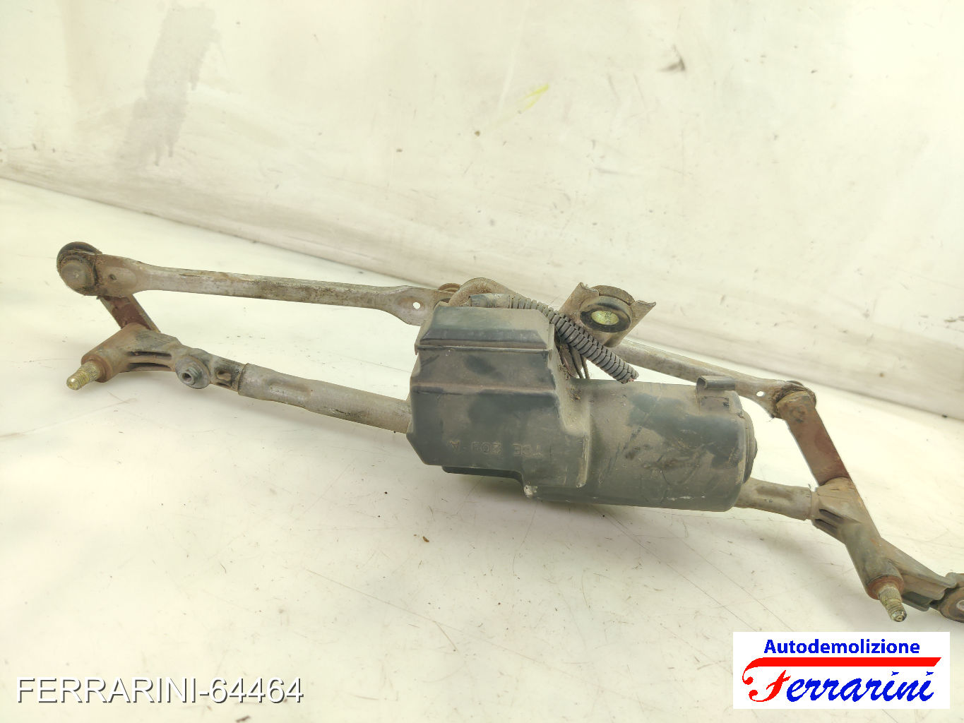 Spazzacqua Motorino Tergicristallo FIAT SEDICI 189 2006-2014 anteriore, frontale 9