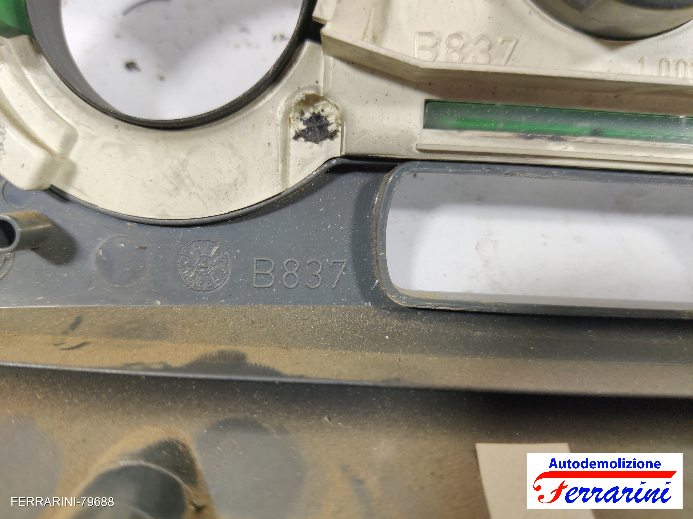 cover mascherina Tastiera Clima FIAT PUNTO 176 1993-1999 anteriore, frontale