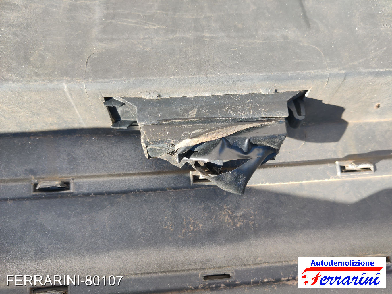 Paraurti FIAT PUNTO 188 1999-2010 Retro 71777571, 735272757, 735272038 12