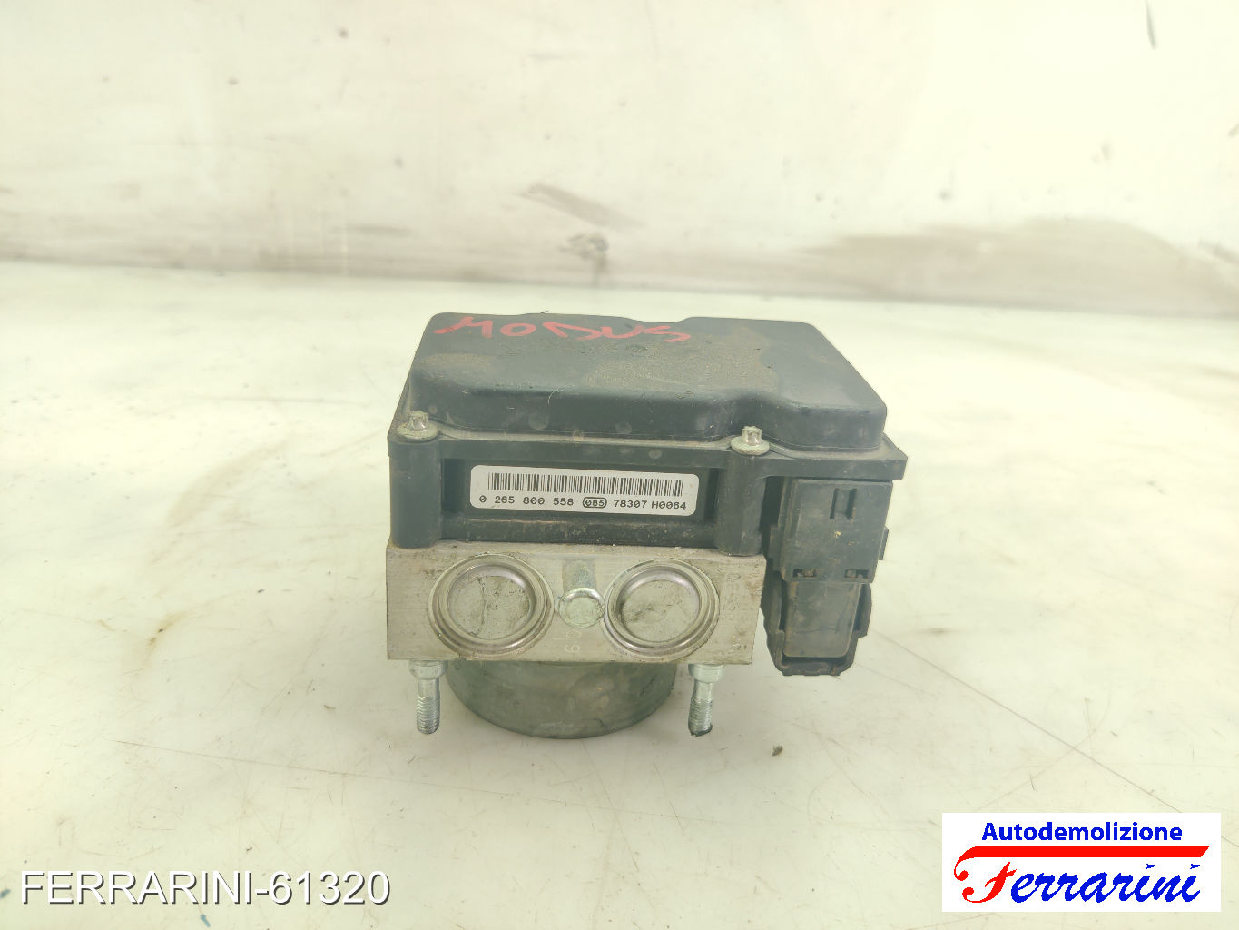Centralina Pompa Abs RENAULT MODUS F/JP0 1.2 2004-2023 8200747138, 0265800558 9
