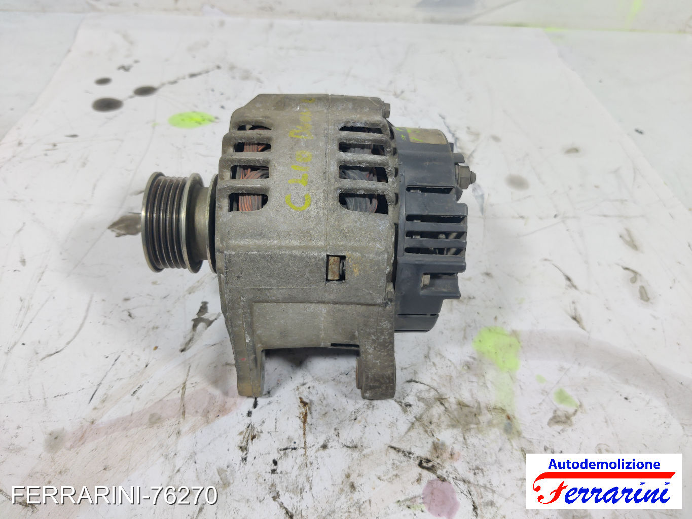 Alternatore RENAULT CLIO 2 BB, CB 1.5 DCI 2001-2009 8200306307, SG12B096 7