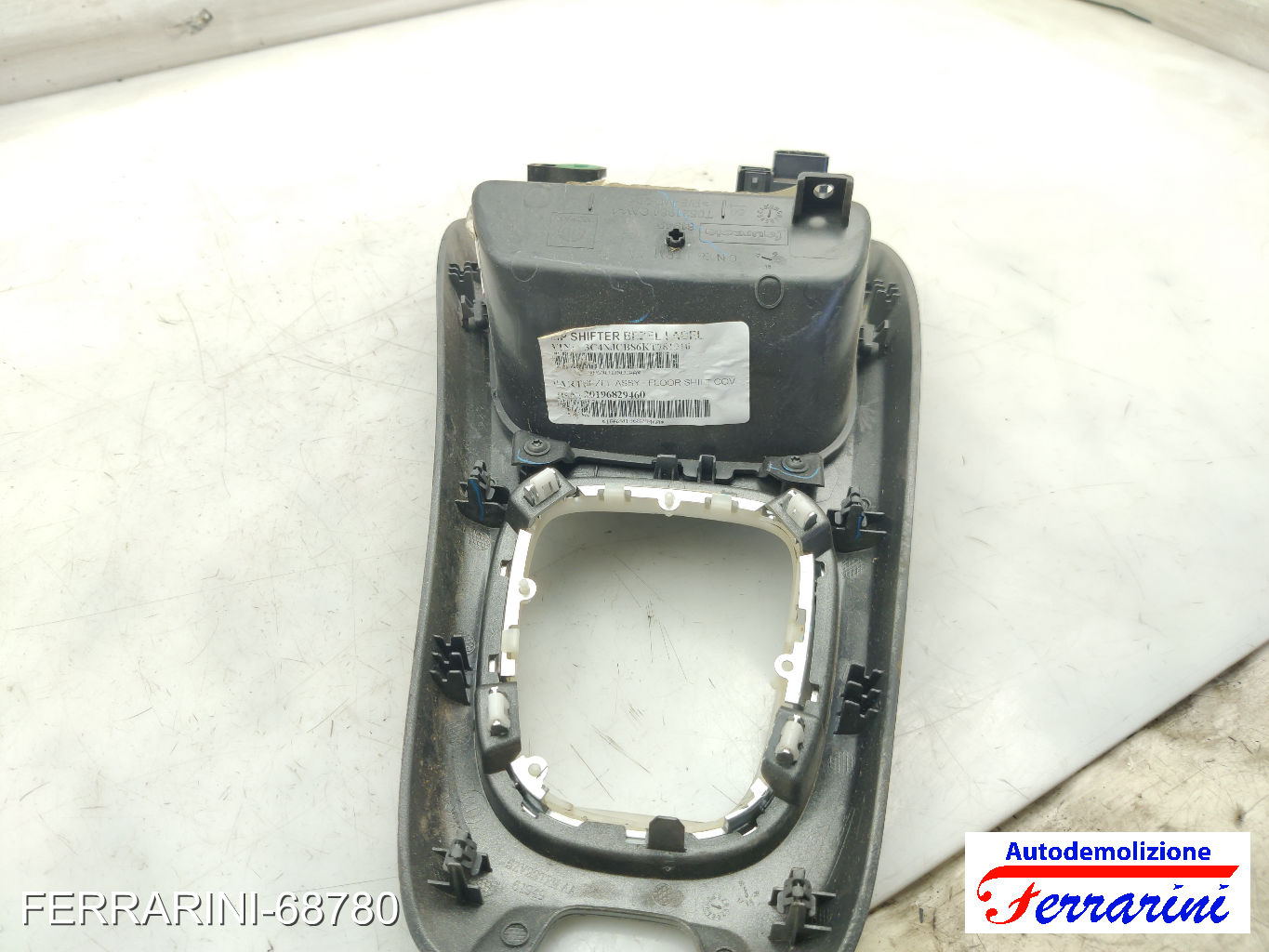 Mascherina cambio Tunnel Centrale JEEP COMPASS M6, M7, MP, MV 2017-2023 10