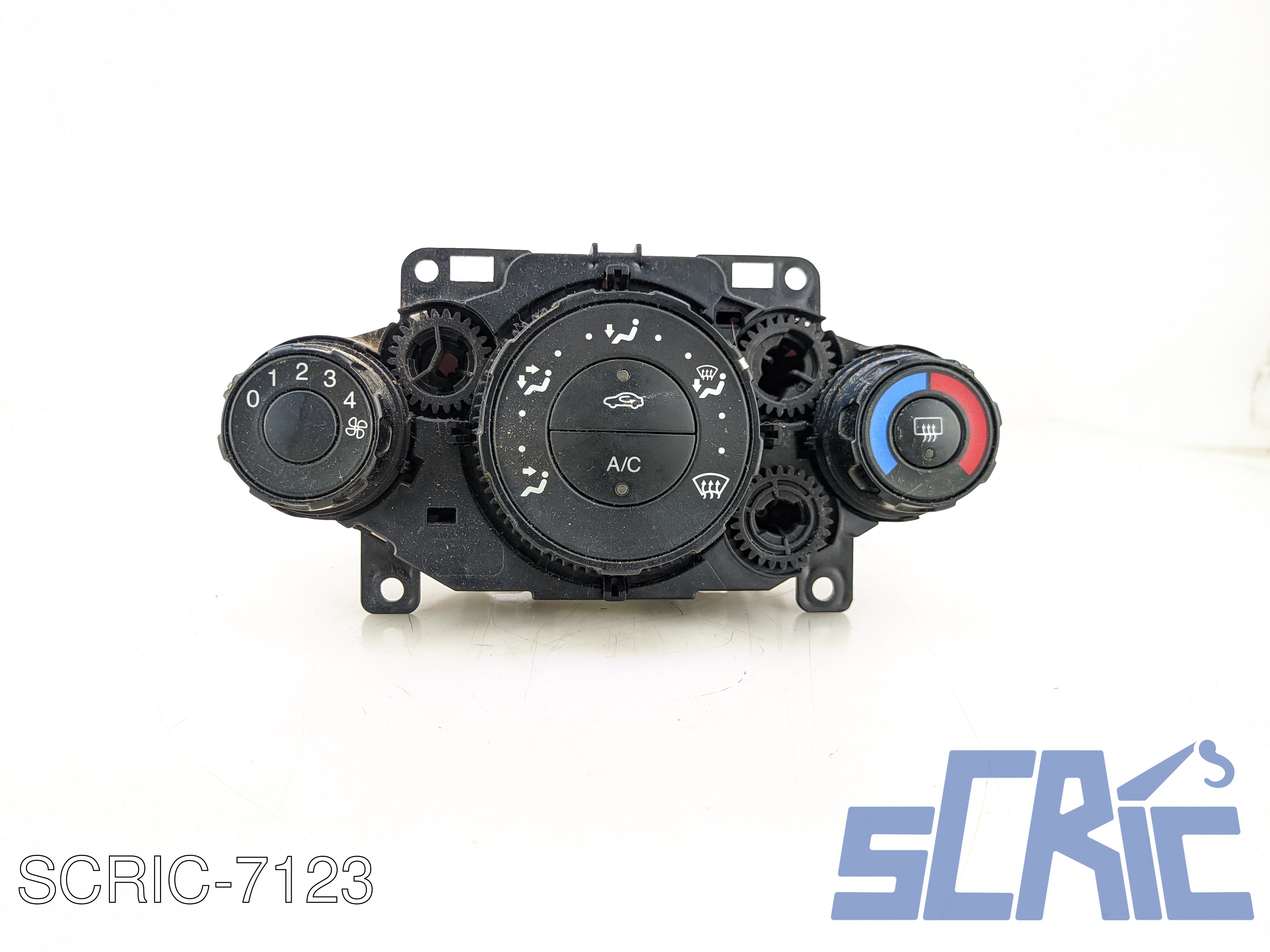 Tastiera Clima FORD FIESTA 6 CB1, CCN 2008-2012 anteriore, frontale 8A6119980AE