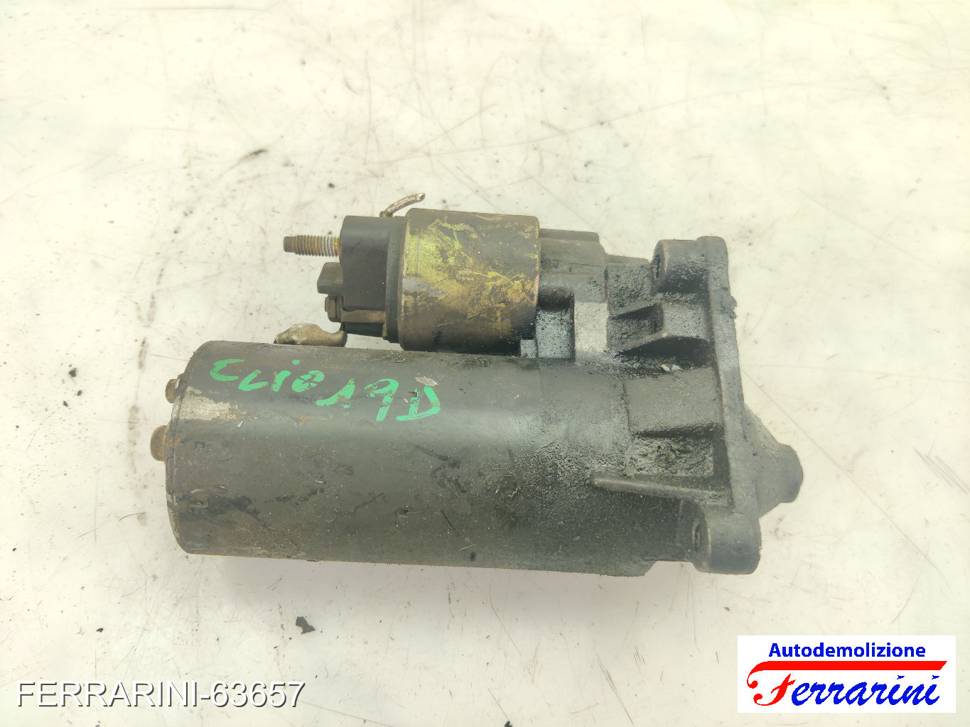 Motorino Avviamento RENAULT CLIO 2 BB, CB 1.9 D 1998-2005 7700106426, 7700113207
