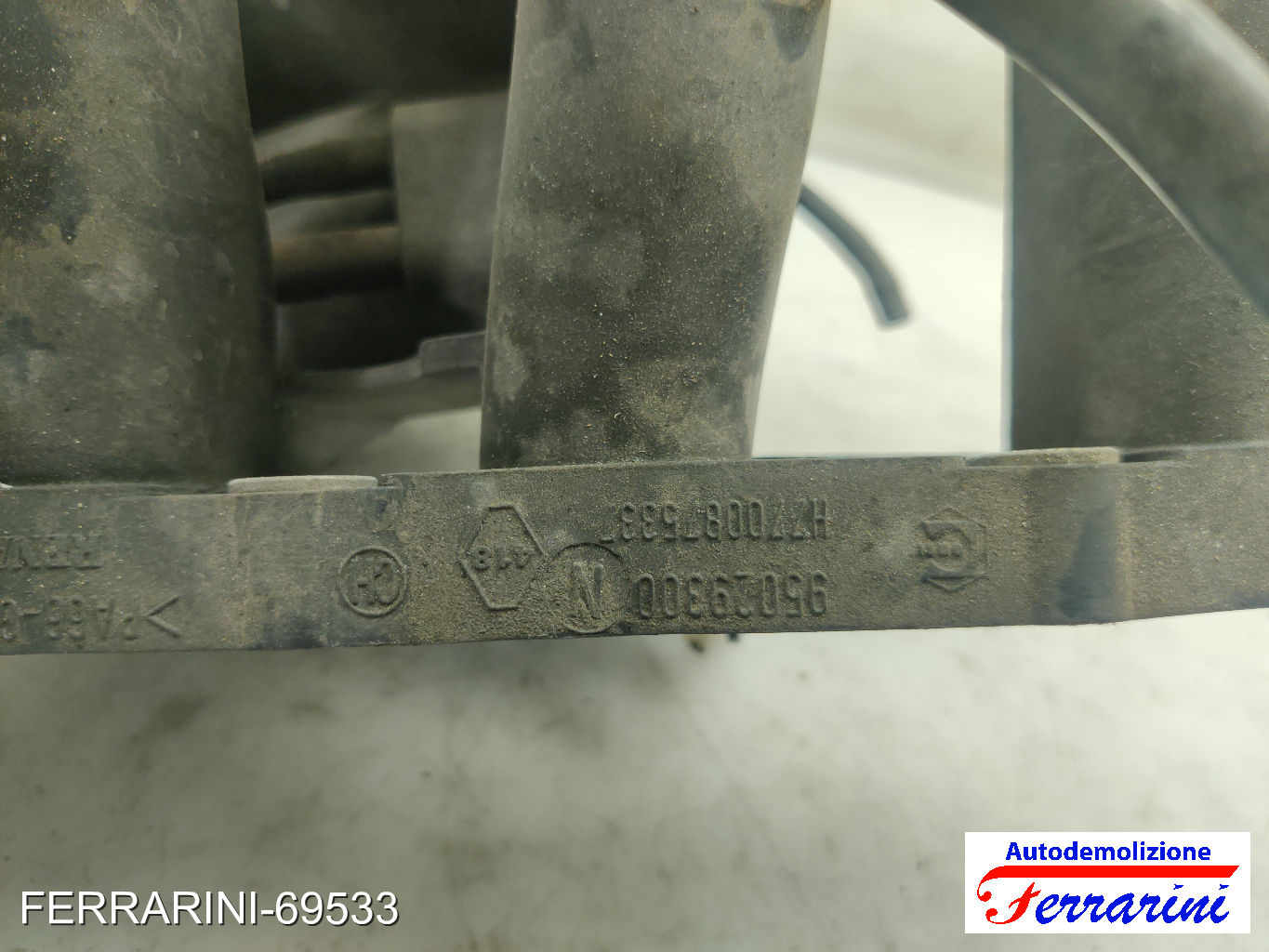Collettore Di Aspirazione RENAULT CLIO 2 BB, CB 1.6 1998-2005 7700875337