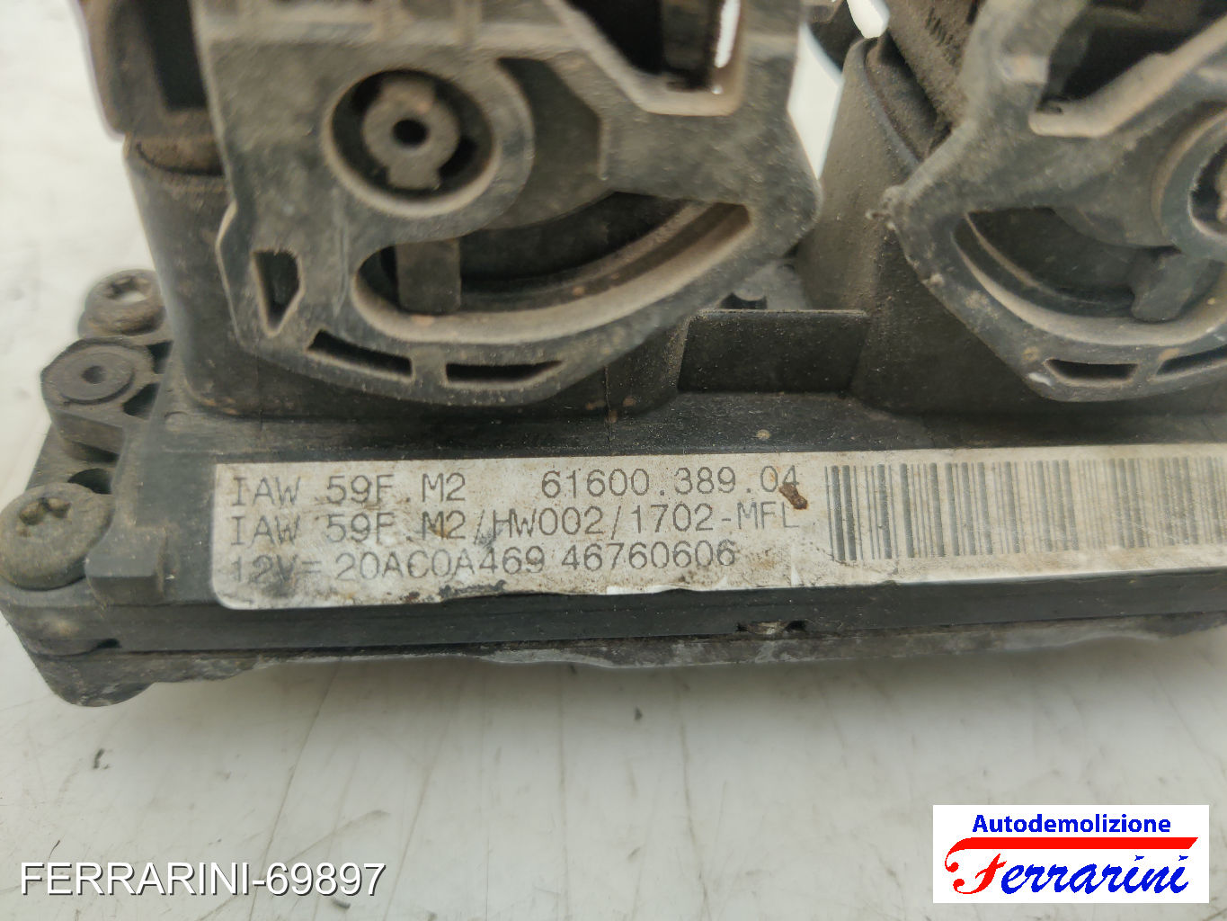 Centralina Motore FIAT PUNTO 188 1.2 60 1999-2010 46760606, 71740039 6