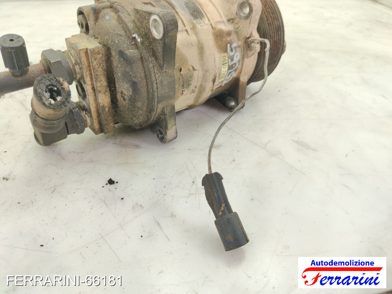 Compressore Clima FIAT DUCATO AUTOBUS 230 2.8 D 1998-2002 1329744080, 98462134 6