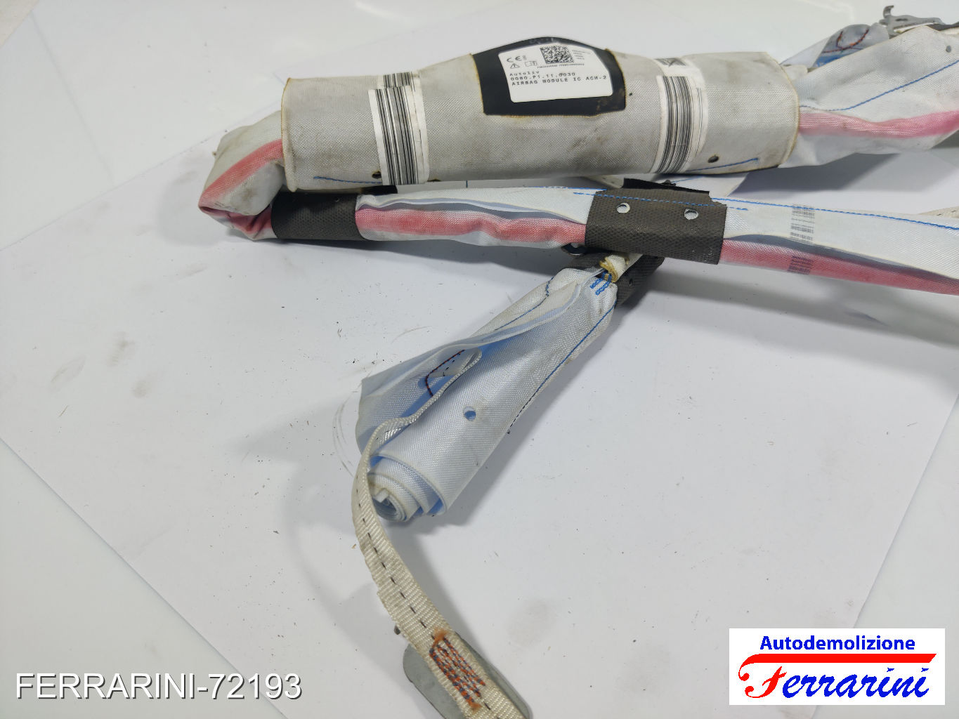 Airbag Tenda Tendina JEEP COMPASS M6, M7, MP, MV 2017-2023 Frontale Sinistra 6