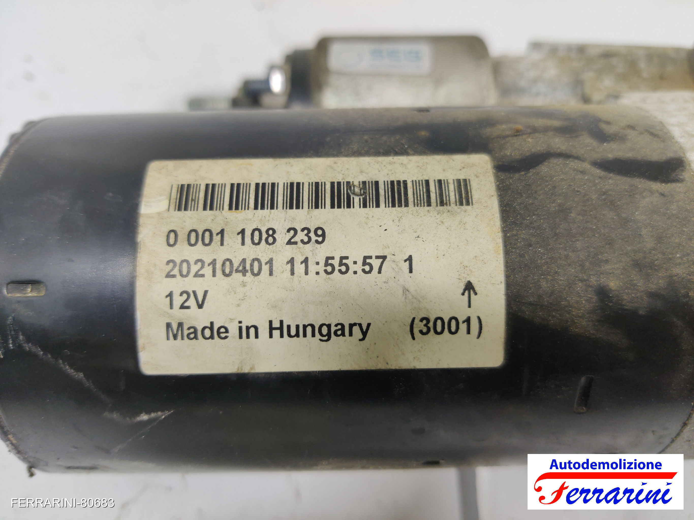 Motorino Avviamento FIAT CROMA 194 1.9 D MULTIJET 2005-2011