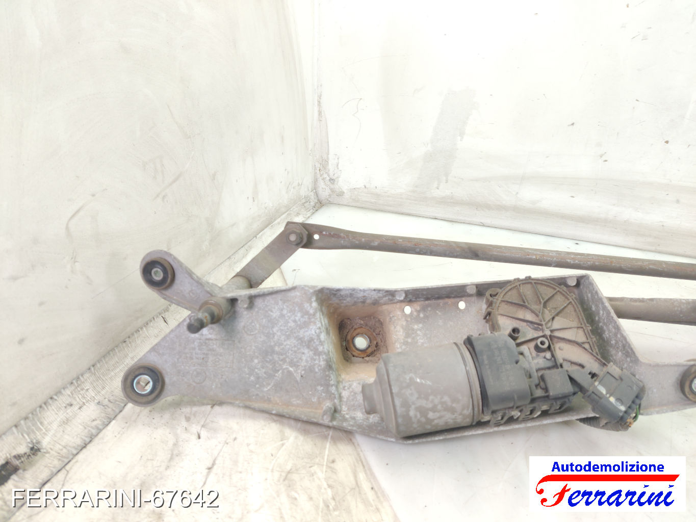 Spazzacqua Motorino Tergicristallo RENAULT MODUS F/JP0 2004-2023 anteriore
