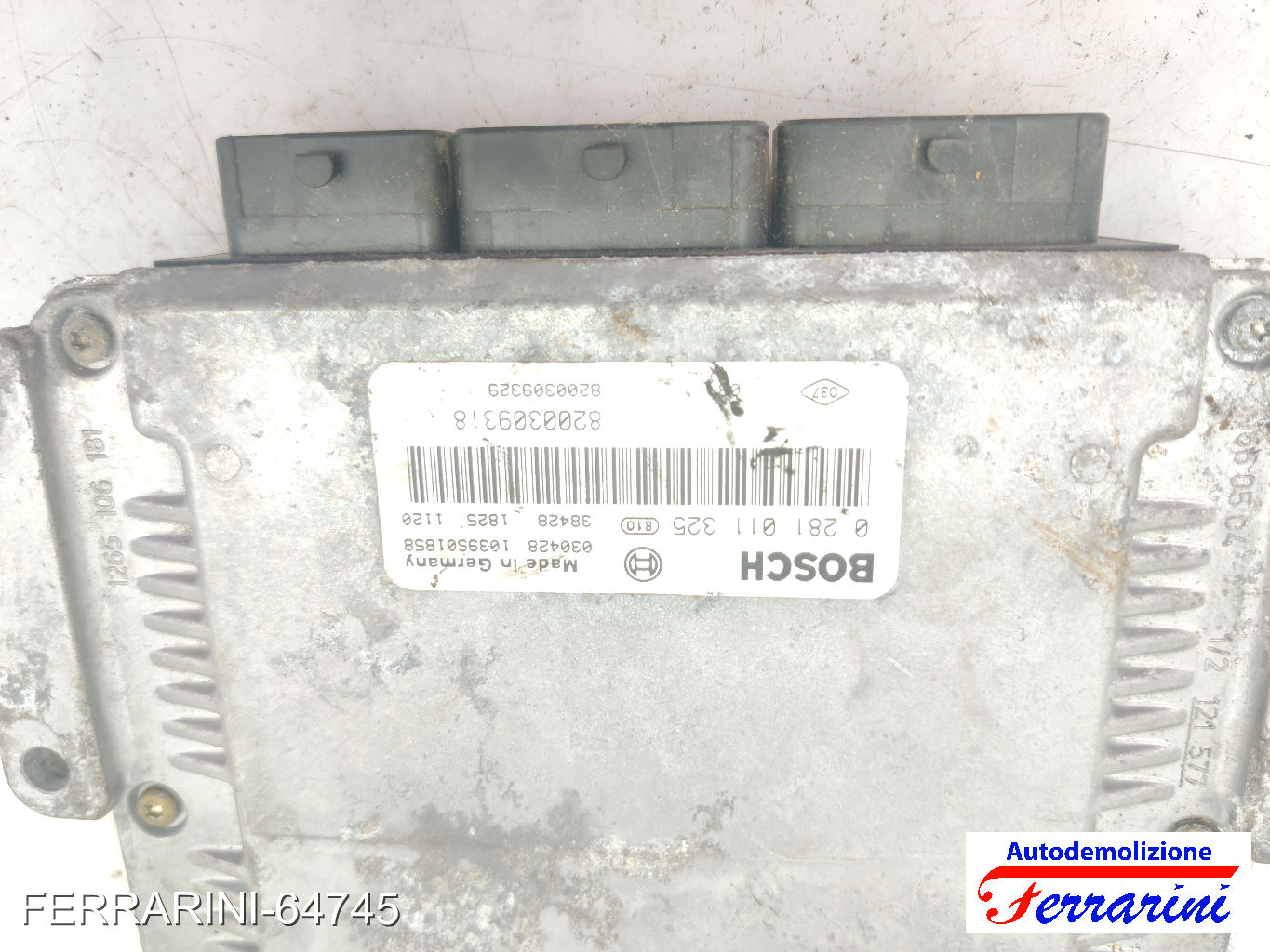 Centralina Motore RENAULT ESPACE 4 JK0/1 2.2 DCI 2002-2006 8200309318 7