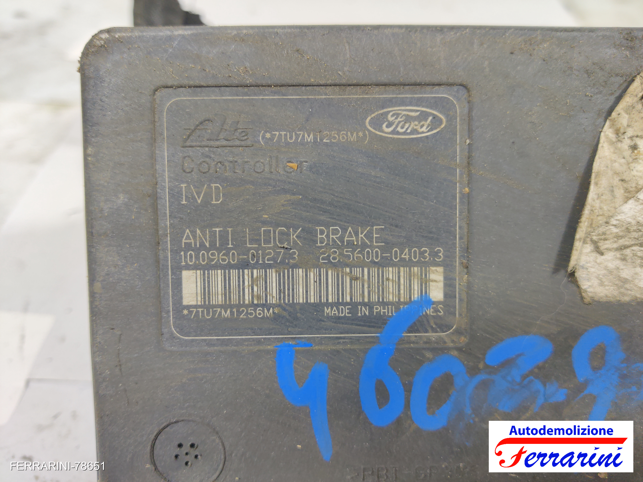 Centralina Pompa Abs FORD FOCUS 2 SW DA, DS, FFS 1.6 TDCI 2004-2012 1546830
