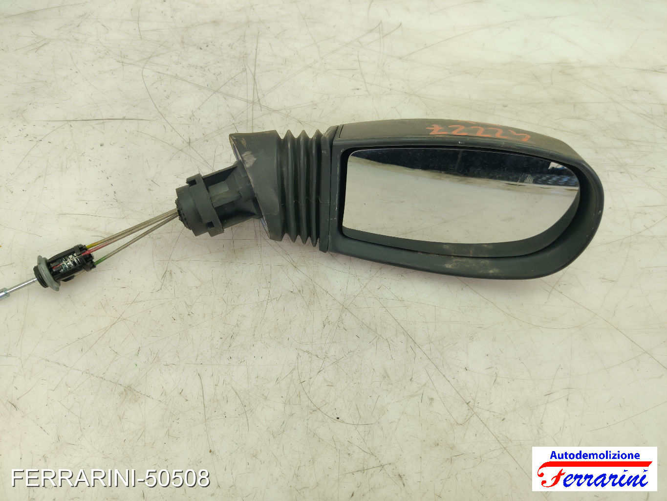 Specchietto Laterale FIAT PUNTO 188 1999-2010 destro, dx 612 GRIGIO GARBATO VR.