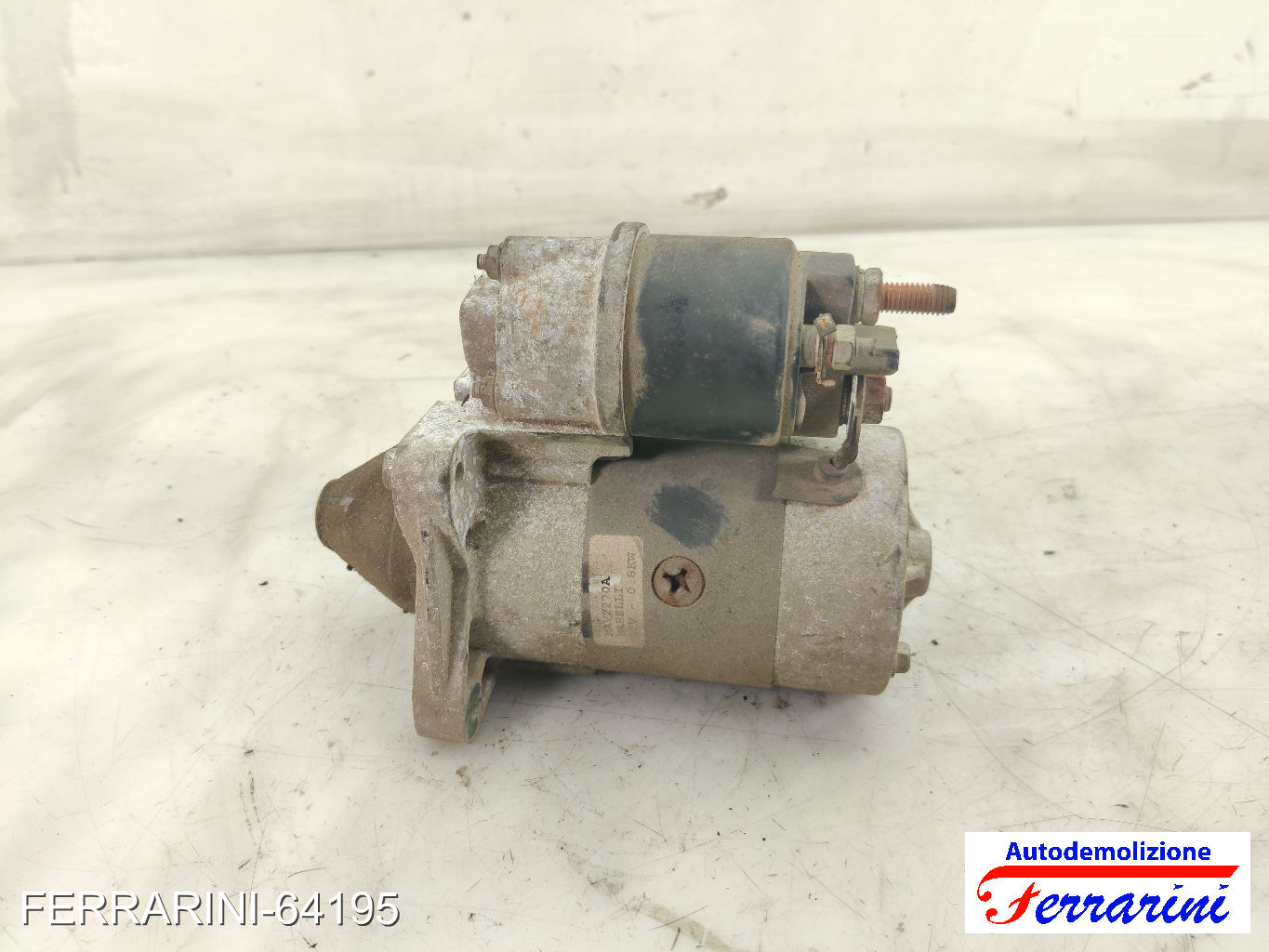 Motorino Avviamento FIAT PUNTO 188 1.2 16V 80 1999-2006 46548653, 220162A 8