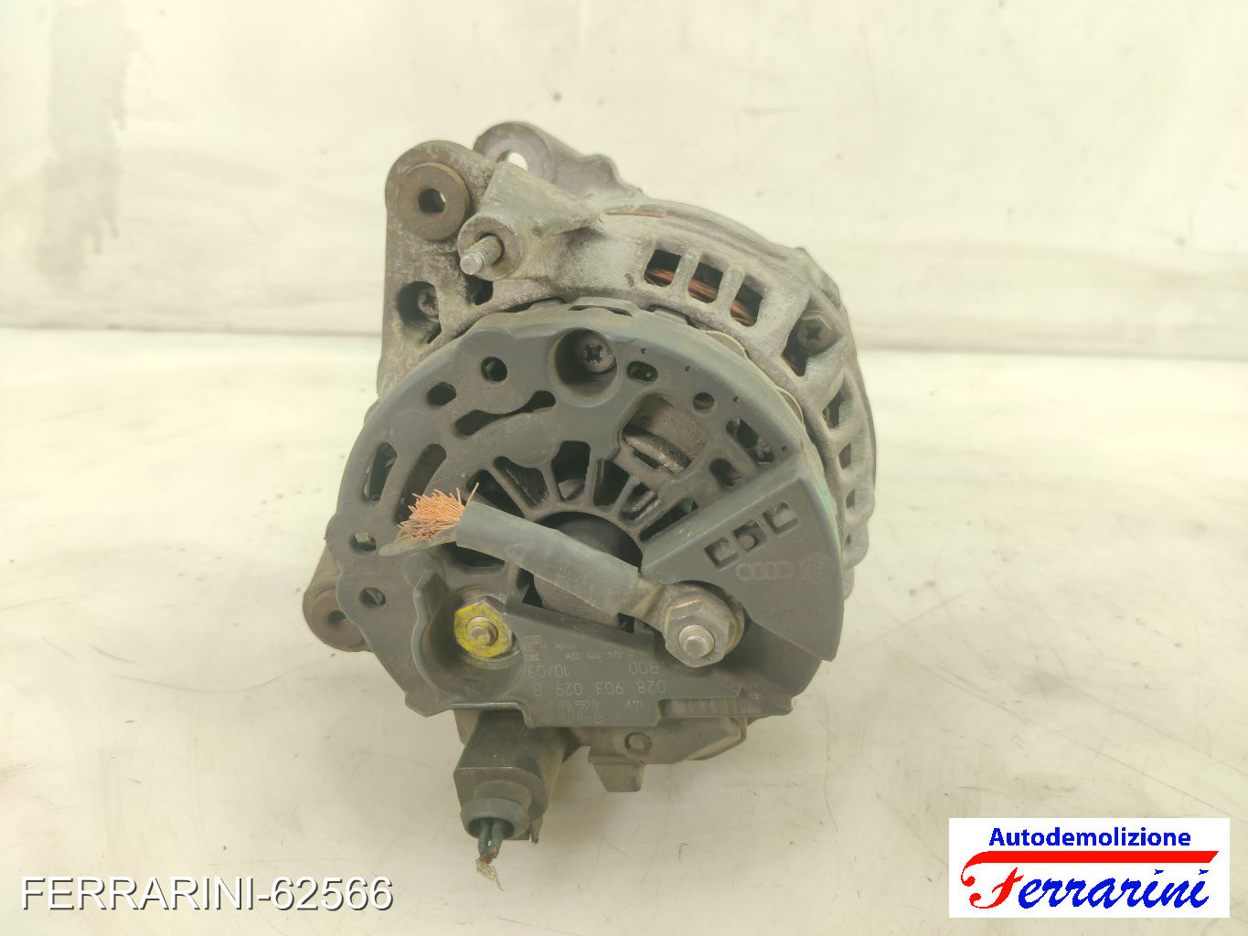 Alternatore SEAT TOLEDO 2 1M2 1.9 TDI 1998-2004 028903029B, 0124515026 8