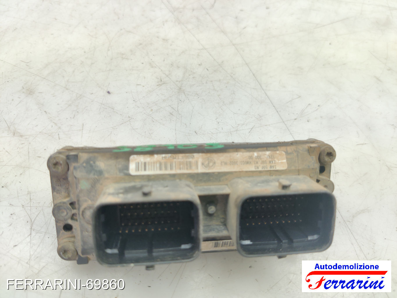 Centralina Motore FIAT PUNTO 188 1.2 60 1999-2010 55181150, 71736339, 46808846
