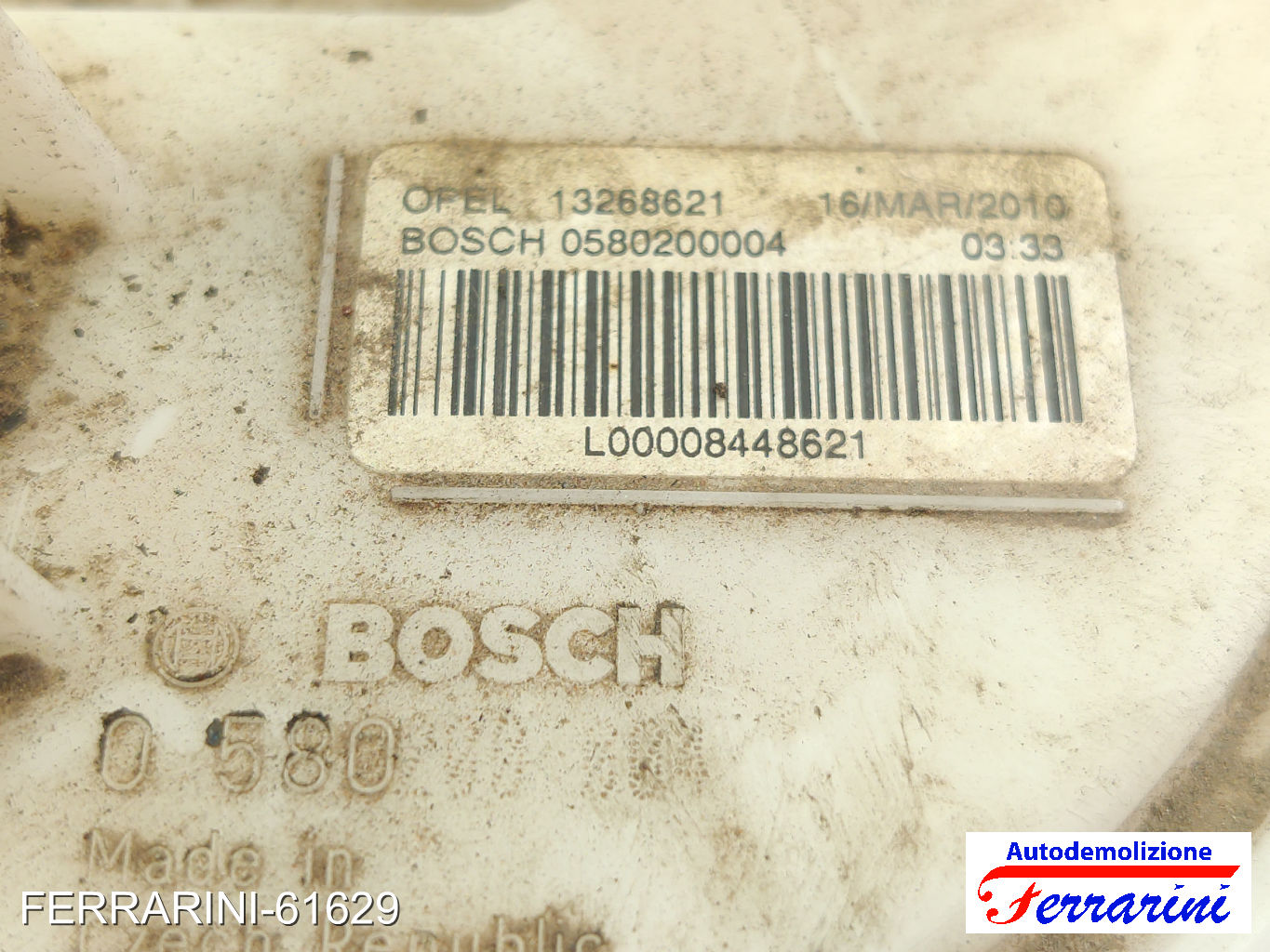 Cestello Pompa Galleggiante Serbatoio OPEL MERIVA B S10 1.4 2010-2017 13268621 6
