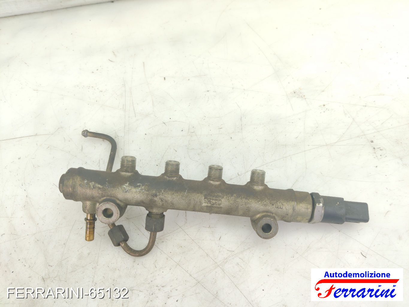 Flauto Iniettori CITROEN C3 1 FC, FN 1.4 HDI 2002-2009 9641509480, 0445214028