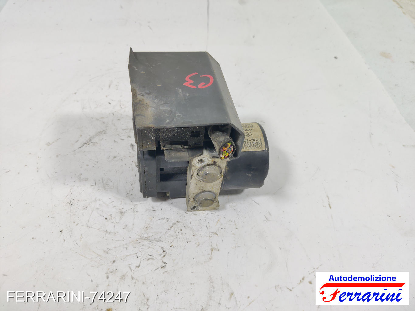 Centralina Pompa Abs CITROEN C3 1 FC, FN 1.1I 2002-2009 9662298480
