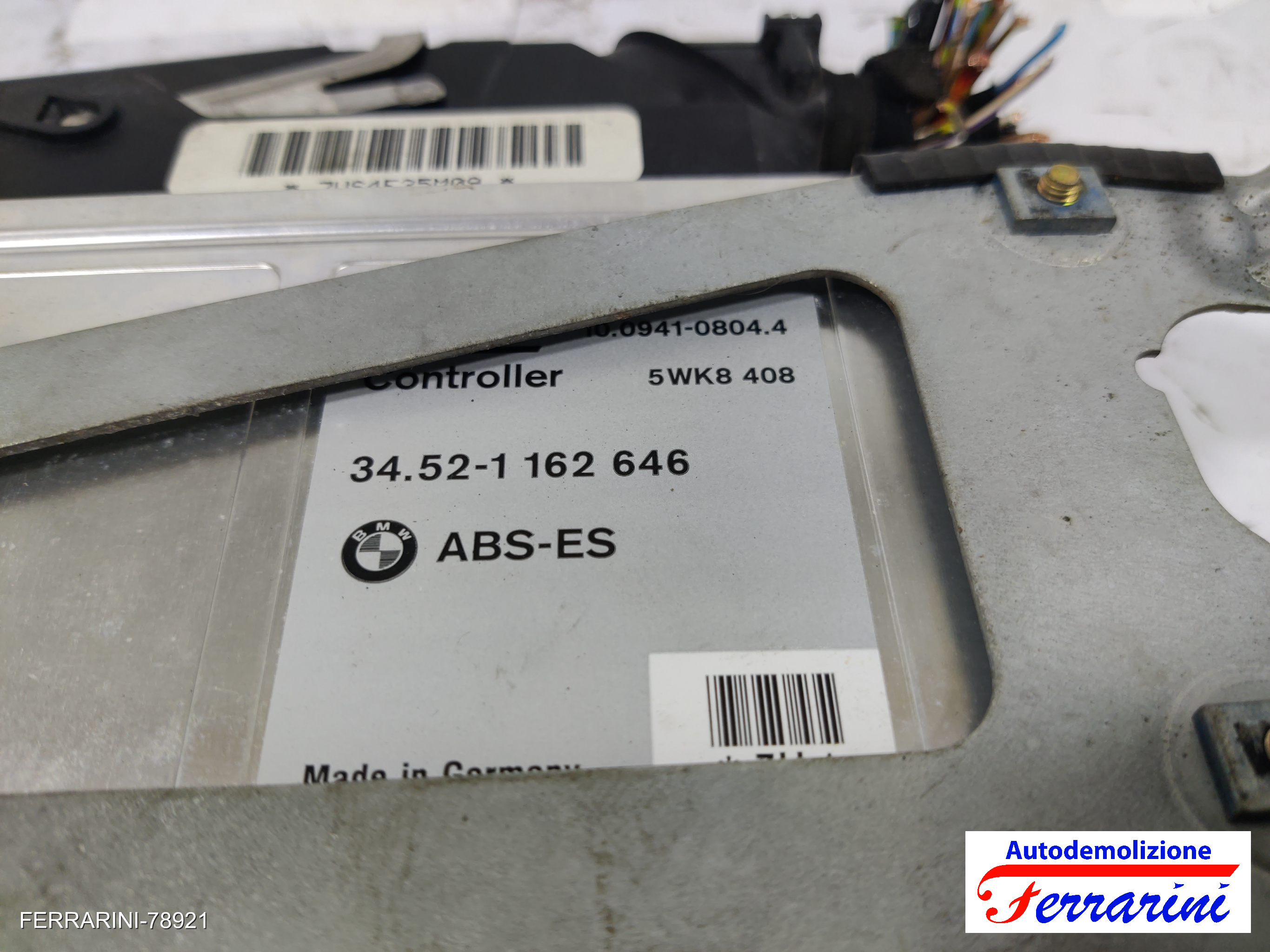 ATE Centralina Pompa Abs BMW SERIE 3 E36 318I 1993-1998 34521162646, 7US4E25M09 8