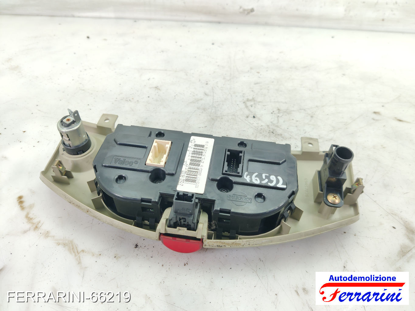 automatico Tastiera Clima NISSAN MICRA 3 K12 2003-2010 anteriore, frontale