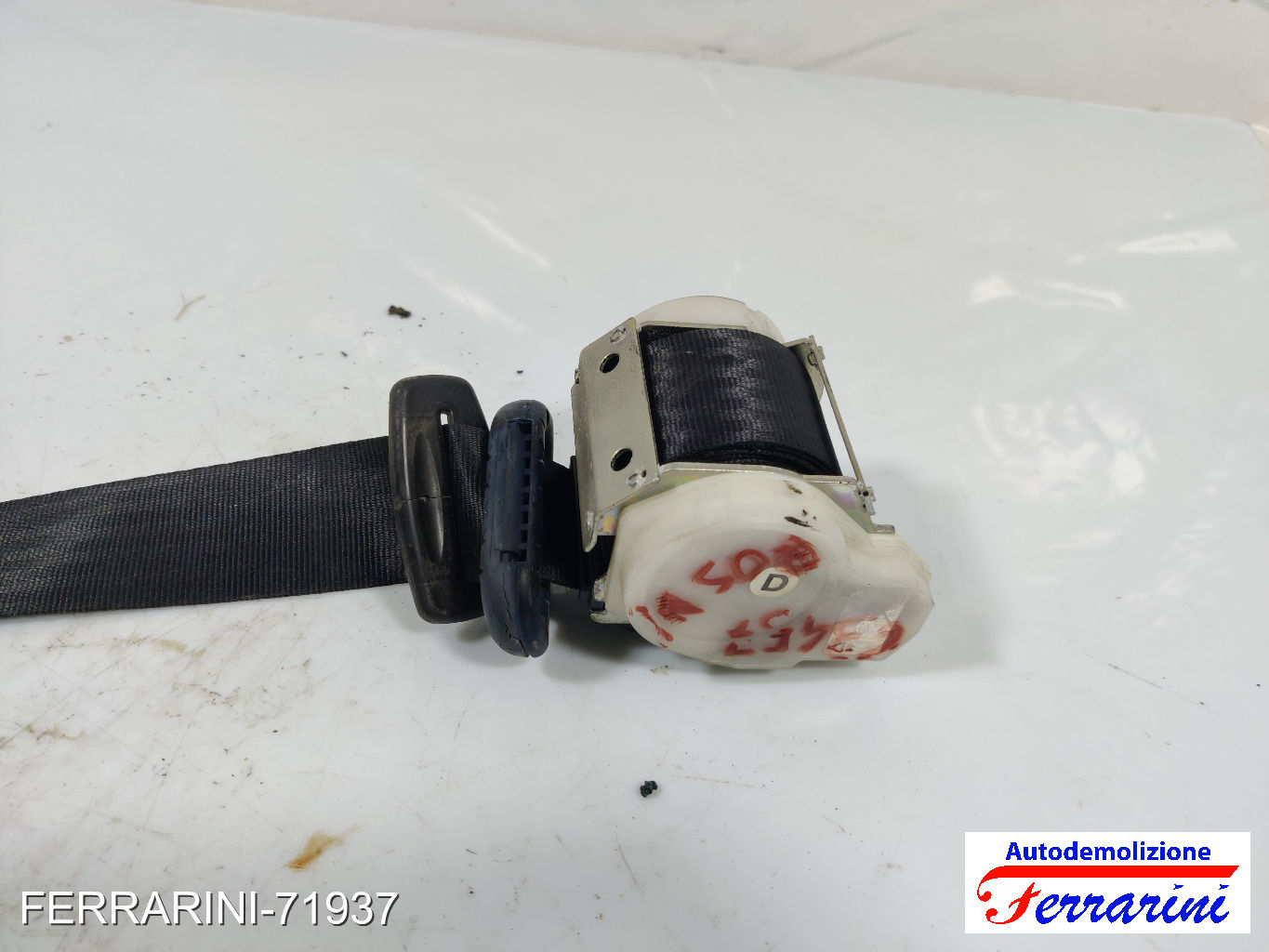 Cintura Di Sicurezza LANCIA YPSILON 843 2003-2011 destra, dx, posteriore, post 7