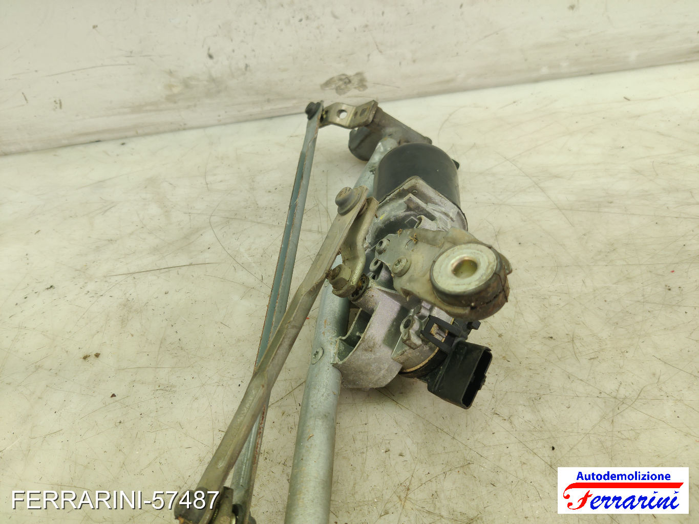 Spazzacqua Motorino Tergicristallo RENAULT MEGANE 2 KM 2005-2009 anteriore