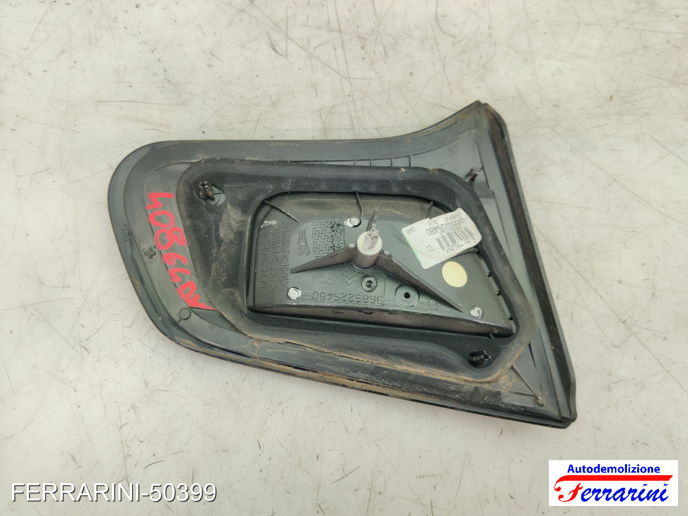 Fanalino Stop Posteriore CITROEN C3 2 SC 2009-2023 destro, dx 9685225480, 6351JC