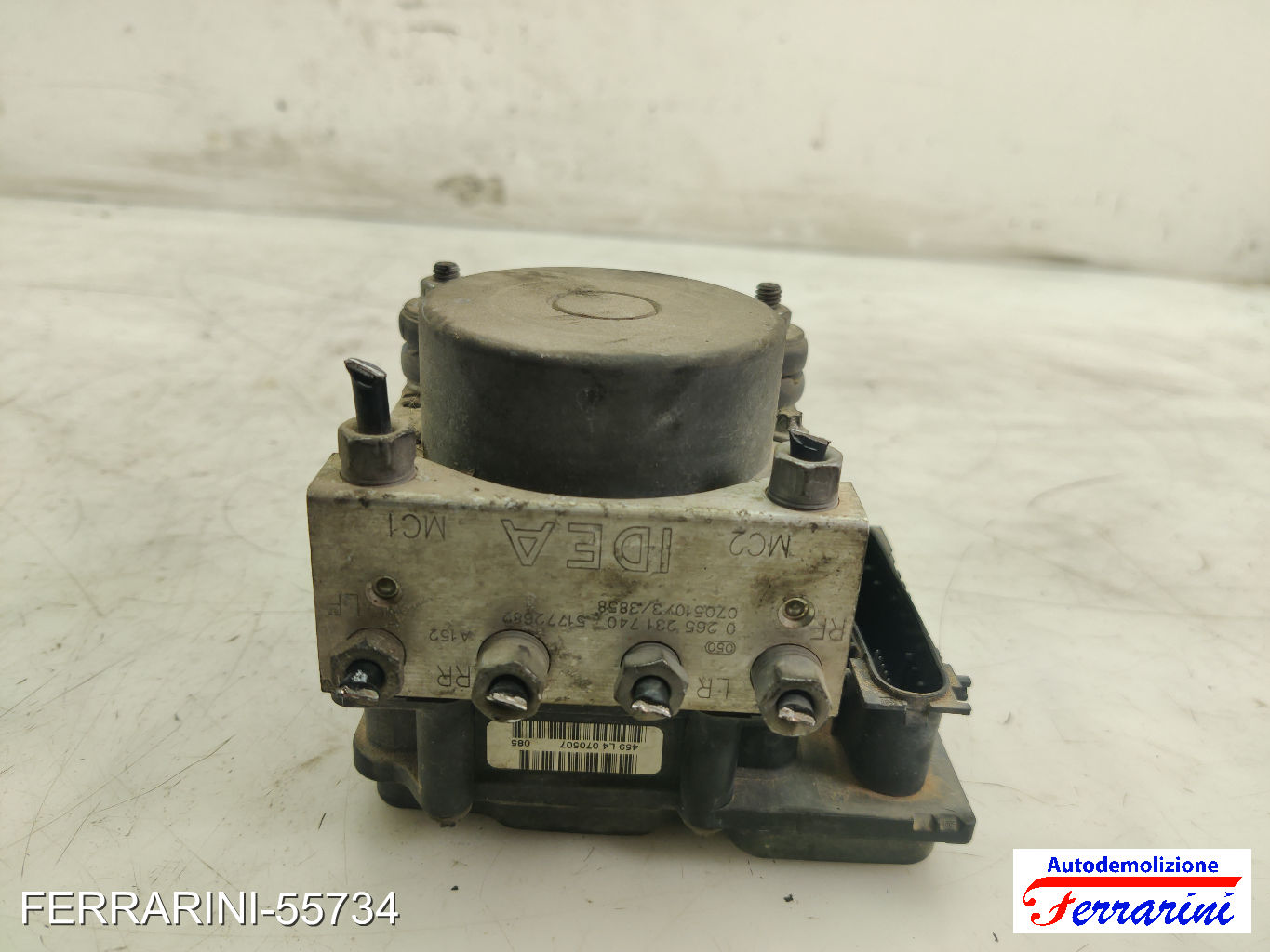 Centralina Pompa Abs LANCIA MUSA 350 1.3 D MULTIJET 2006-2012 0265231740