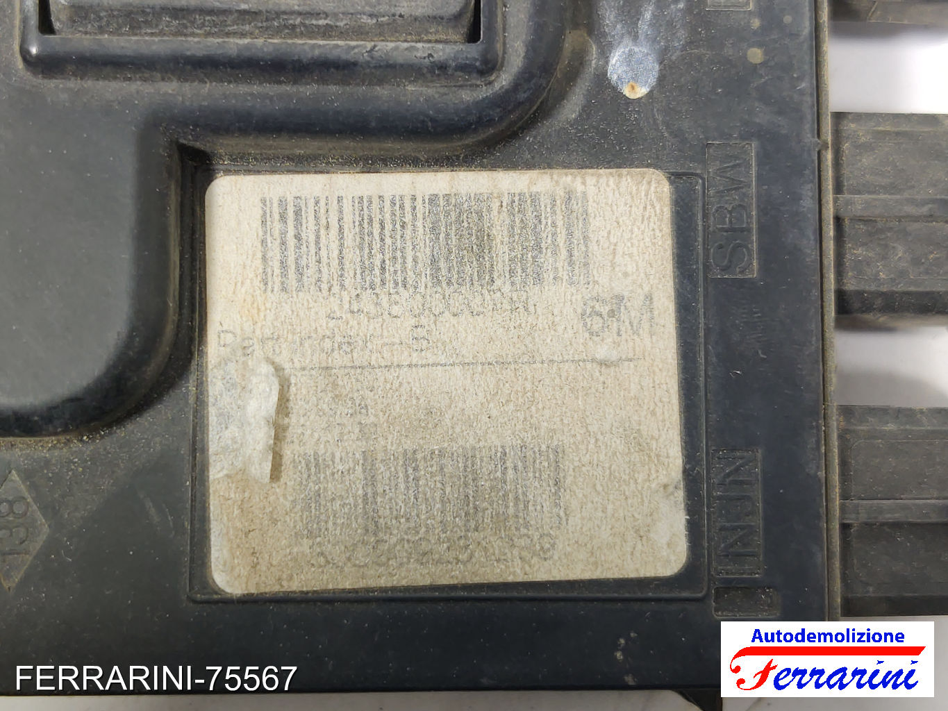 Centralina Batteria RENAULT SCENIC 3 JZ0/1 1.5 DCI 2009-2023 243800002R