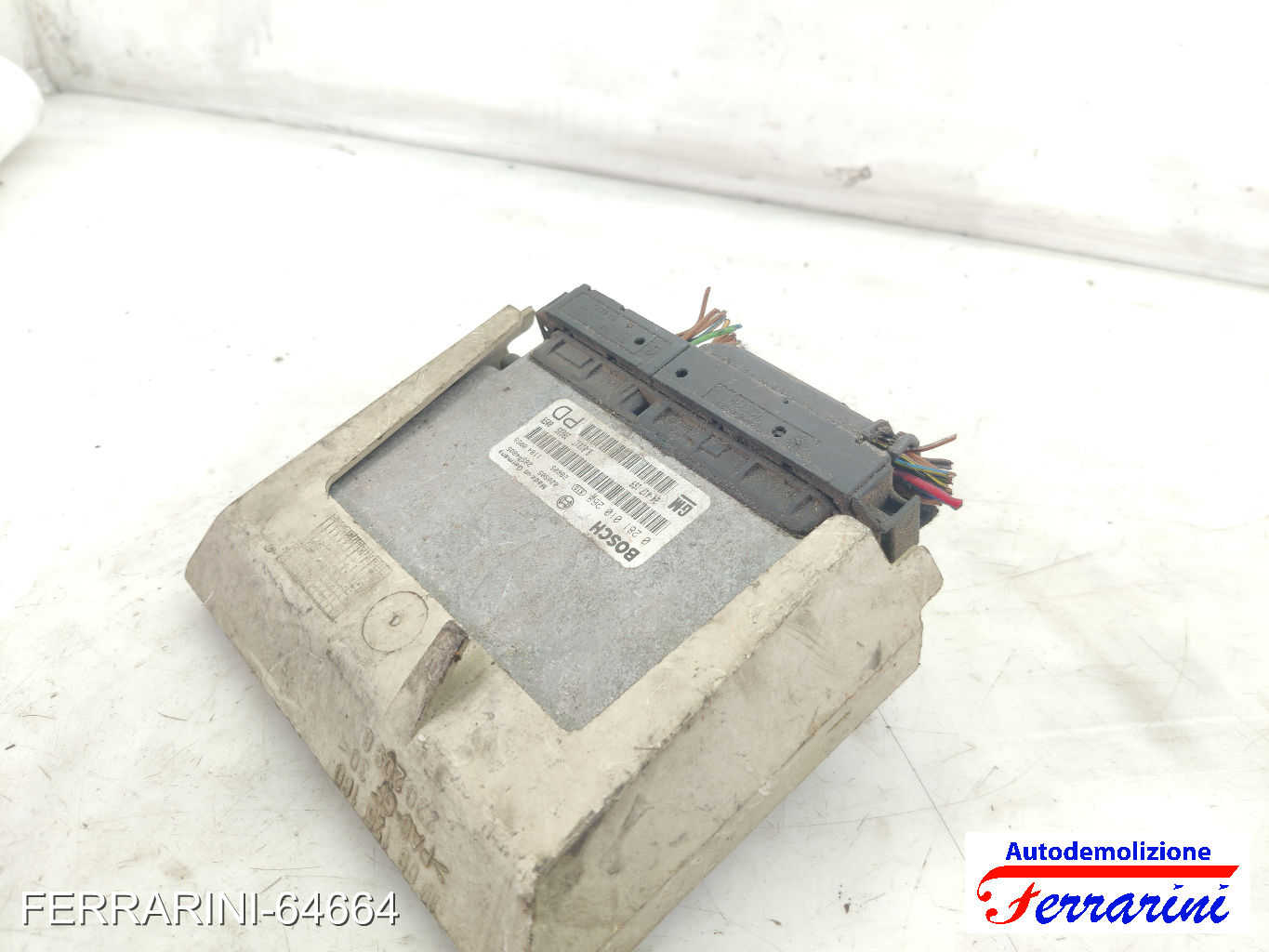 Centralina Motore OPEL ZAFIRA A T98 2.0 DTI 16V 2000-2005 24417169, 0281010268