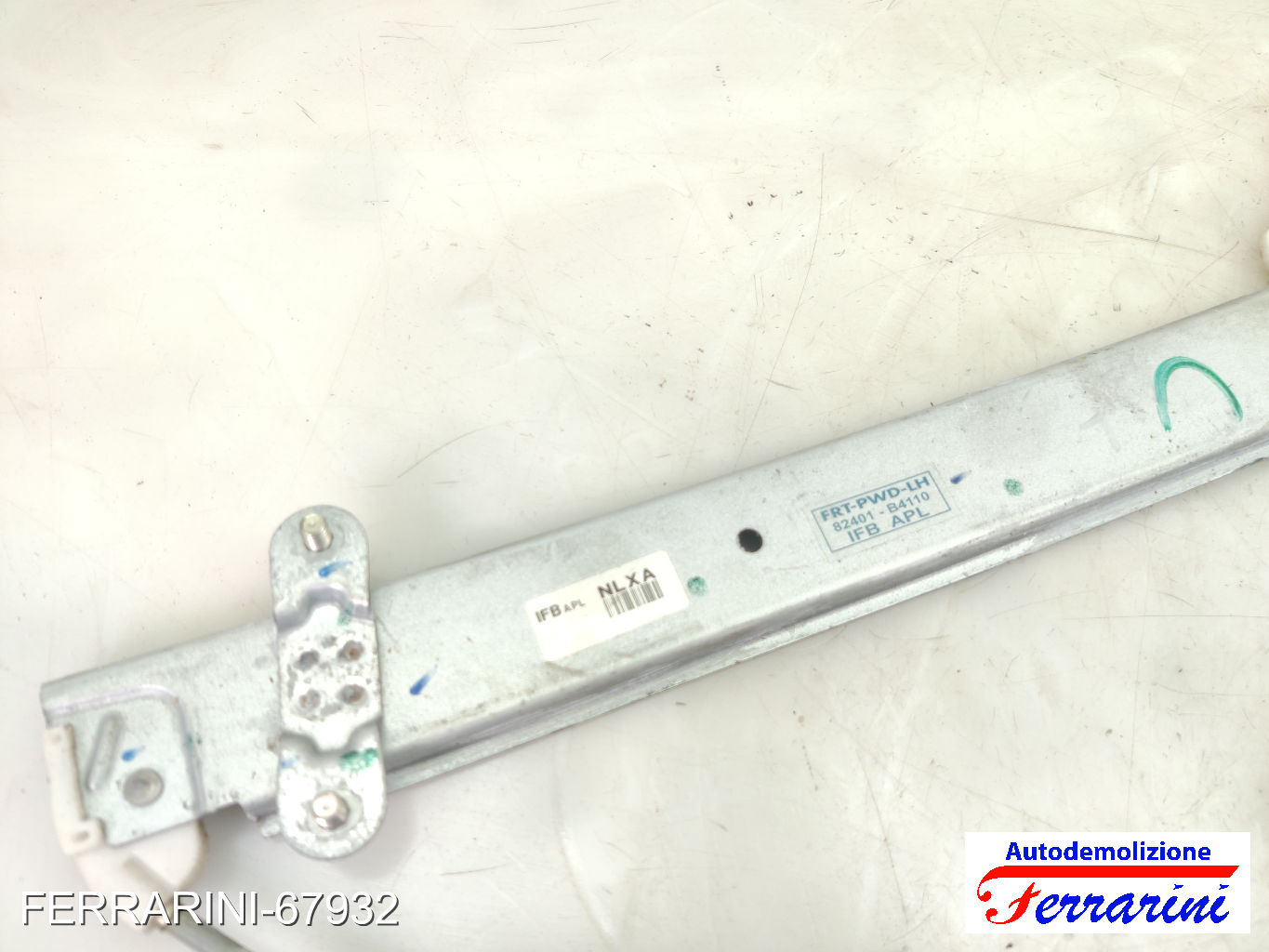 Alzavetro HYUNDAI I10 BA, IA 2013-2023 sinistro, sx, frontale, anteriore 10
