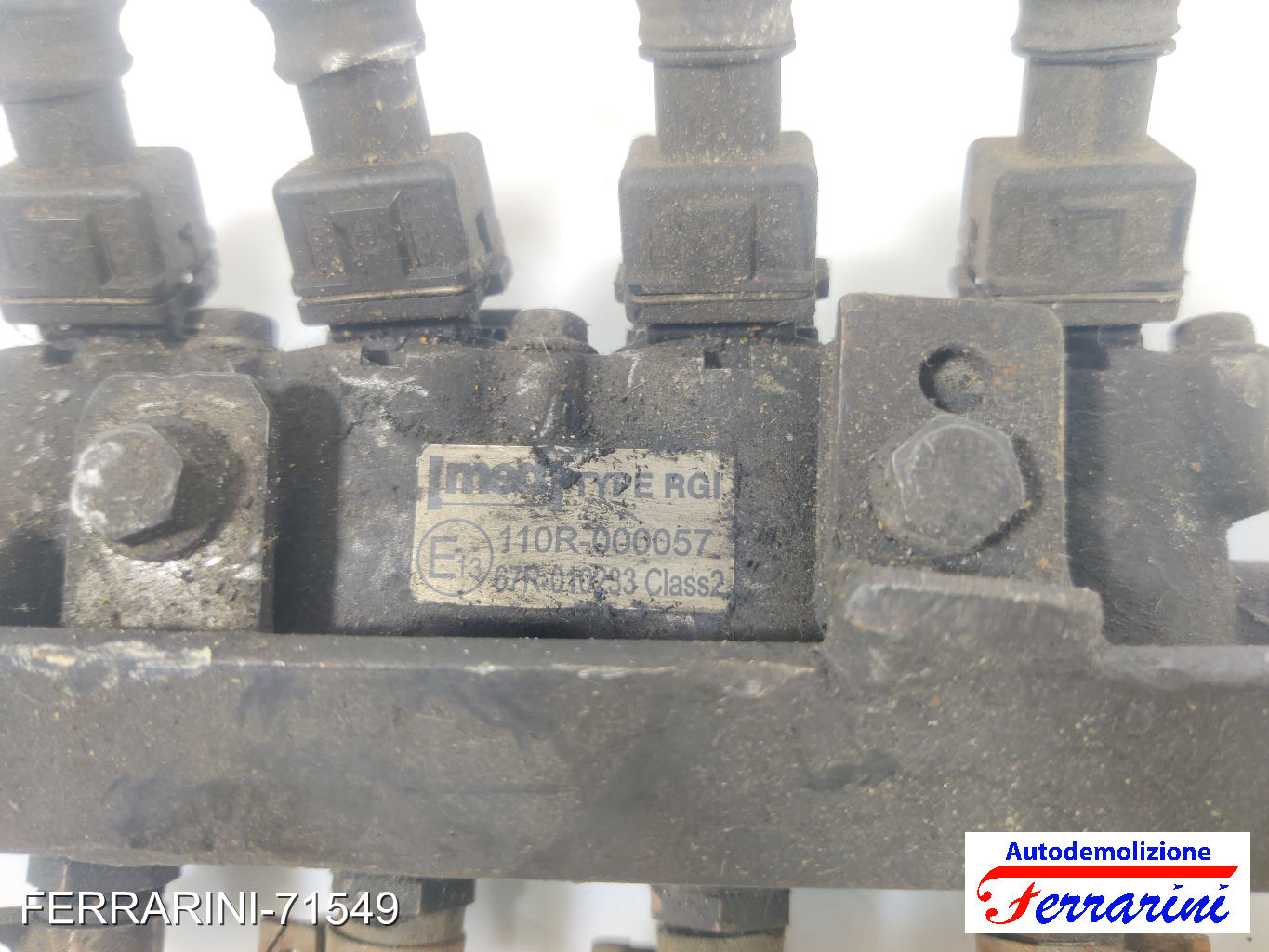iniettori GPL 4 FIAT PANDA 169 1.2 2003-2012 67R010057, TYPERG1, TYPERGI