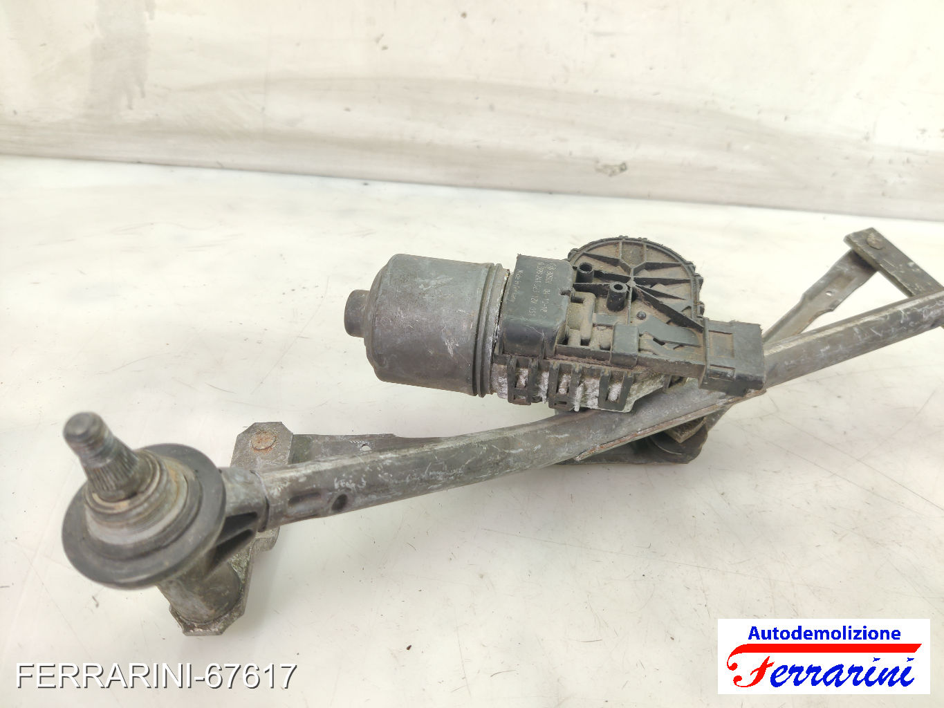 Spazzacqua Motorino Tergicristallo PEUGEOT 206 SW 2E/K 2002-2007 anteriore