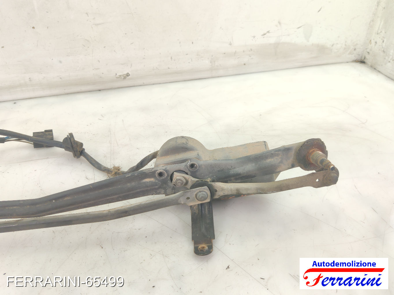 Spazzacqua Motorino Tergicristallo FIAT GRANDE PUNTO 199 2005-2009 anteriore